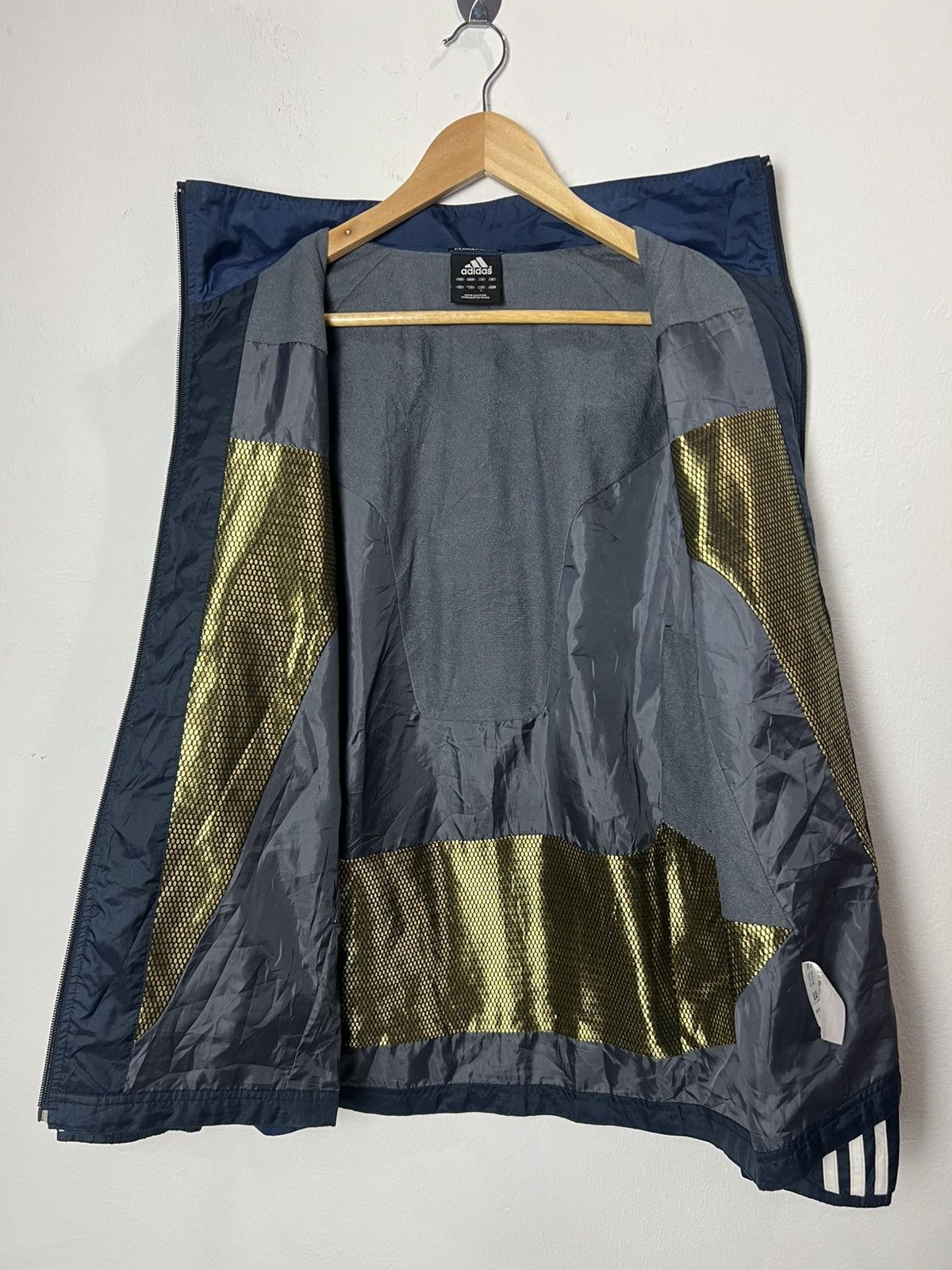 Adidas Adidas Clima Proof Windbreaker Jacket Size US L / EU 52-54 / 3 - 9 Thumbnail