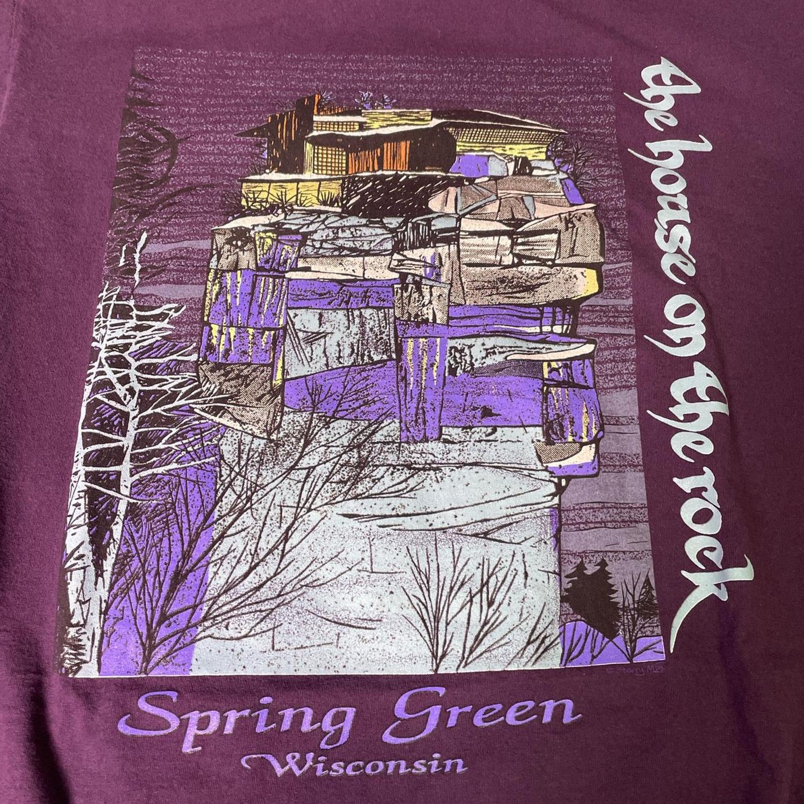 Vintage VTG 1990s The House On The Rock Spring Green, Wi. Art Tee Size US L / EU 52-54 / 3 - 3 Thumbnail