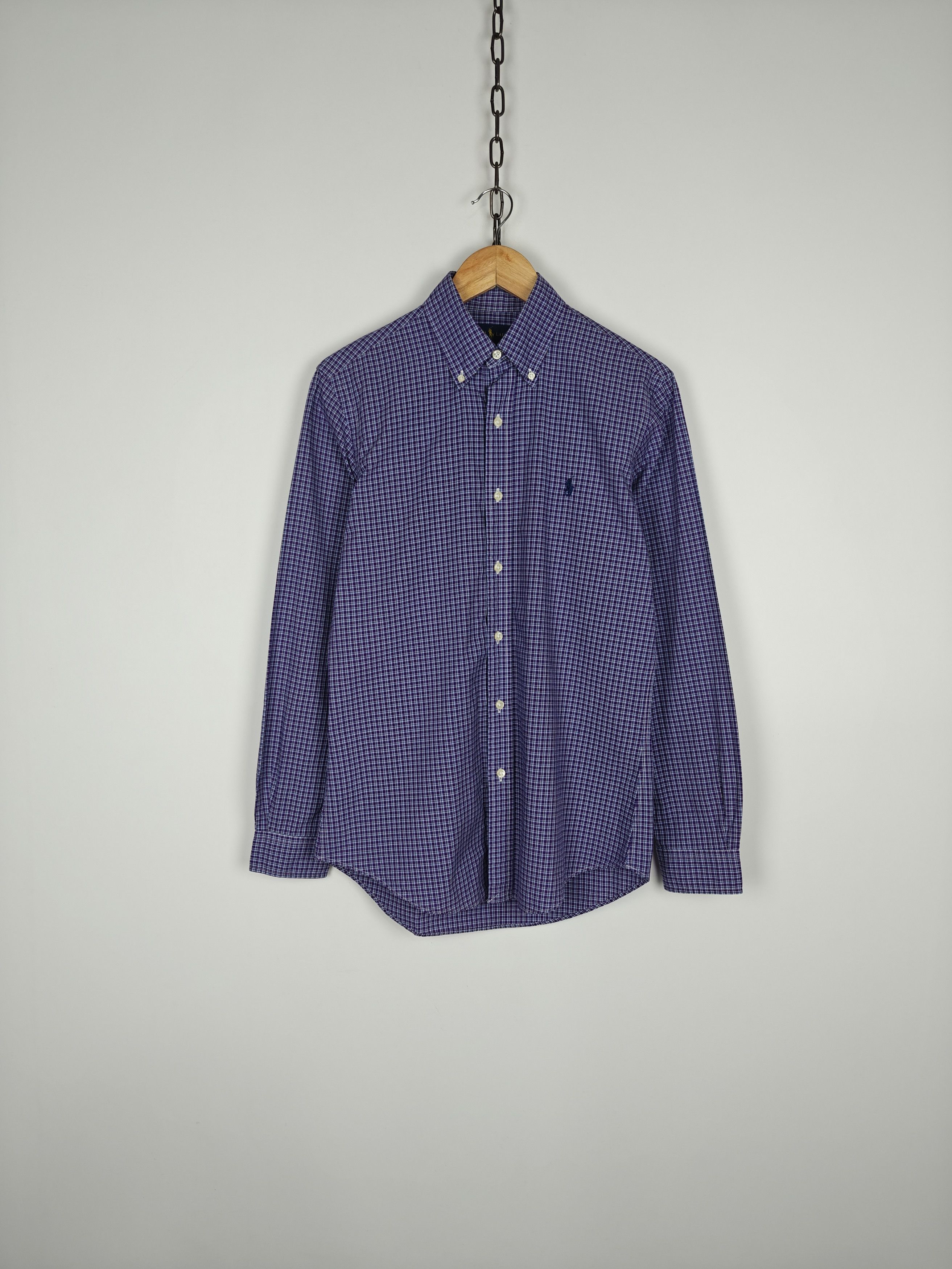 Polo Ralph Lauren Polo Ralph Lauren Shirt Collared Custom Fit Check size S Size US S / EU 44-46 / 1 - 1 Thumbnail
