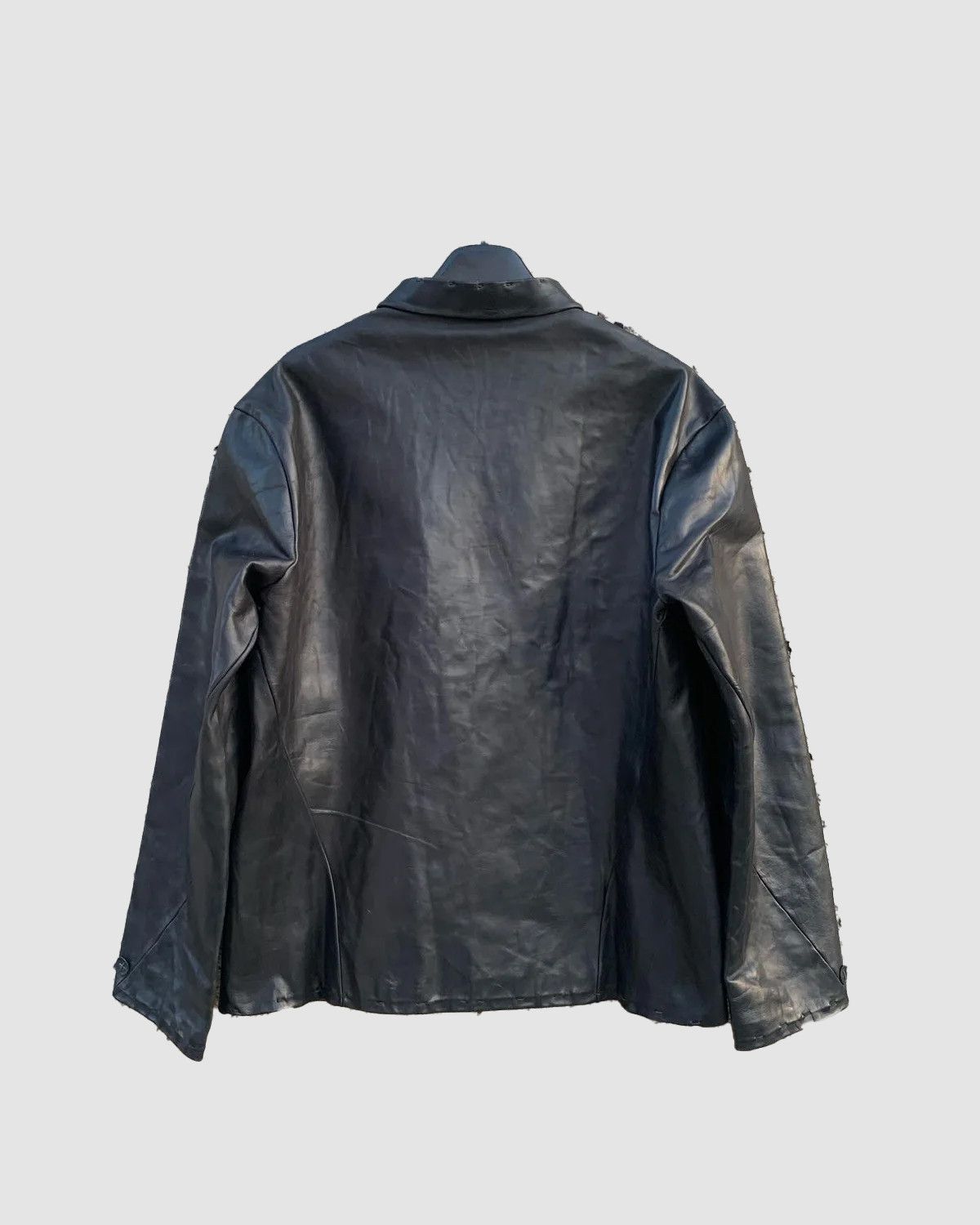 Genuine Leather Men's Fashion Leather Jacket Streetwear Size US M / EU 48-50 / 2 - 2 Thumbnail
