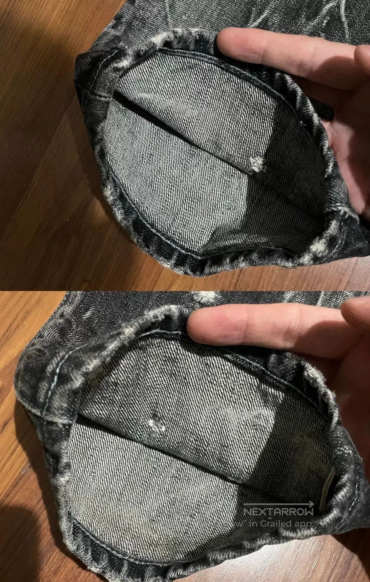 Neighborhood NEIGHBORHOOD 20SS BASIC Bullet Hole Jeans. Size US 26 / EU 42 - 4 Thumbnail