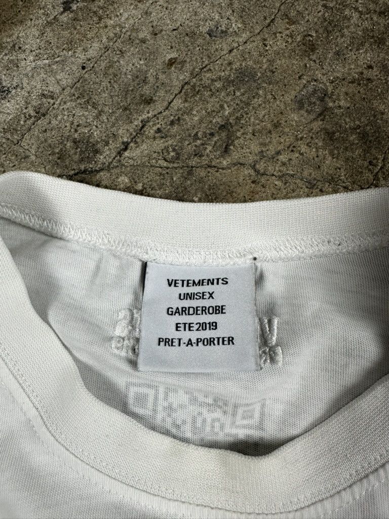 Vetements Vetements QR Code T-shirt Size US XS / EU 42 / 0 - 6 Thumbnail