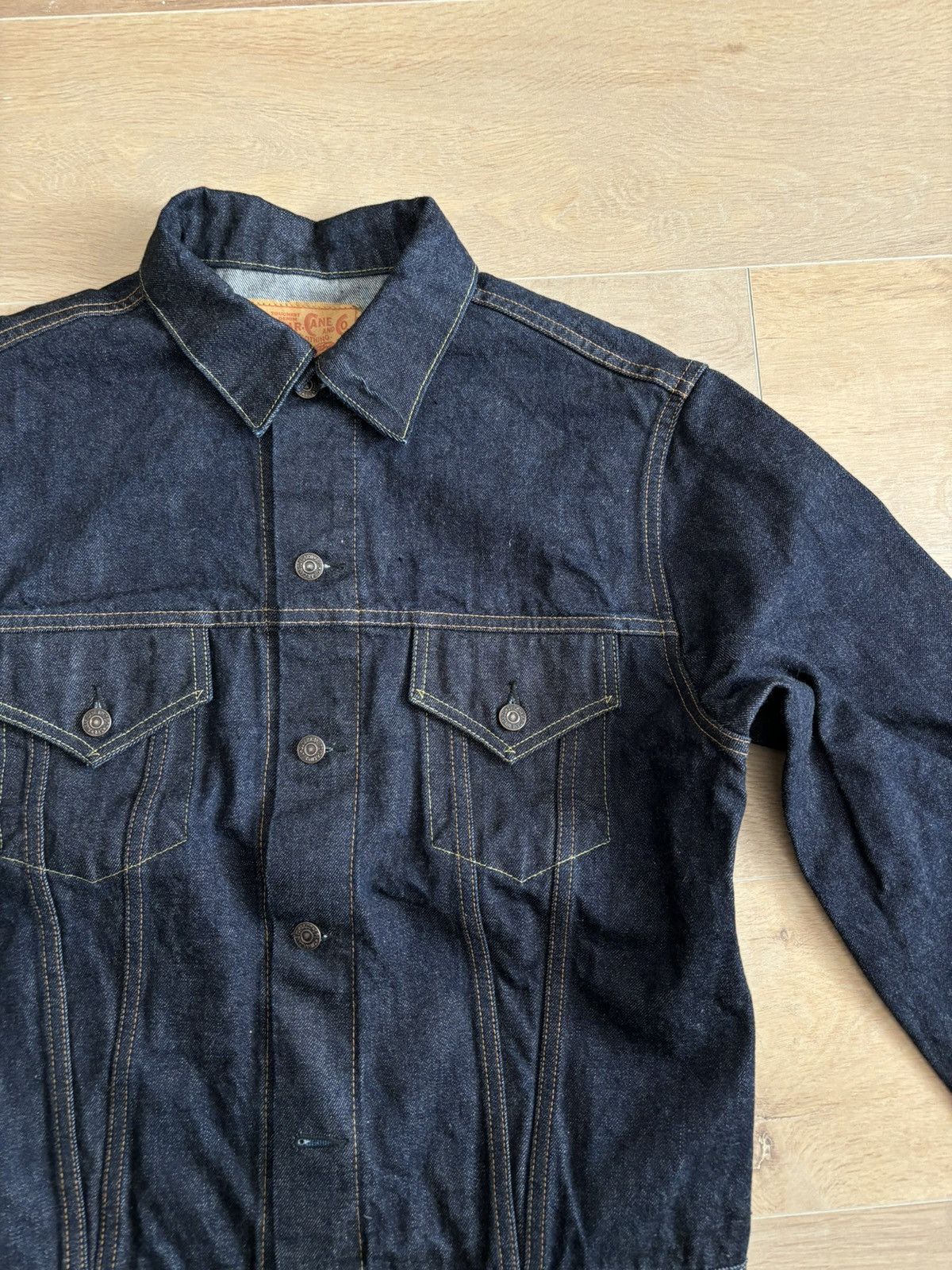 Sugar Cane SUGAR CANE TYPE III DENIM JACKET 1962 MODEL - SIZE 40 Size US M / EU 48-50 / 2 - 4 Thumbnail