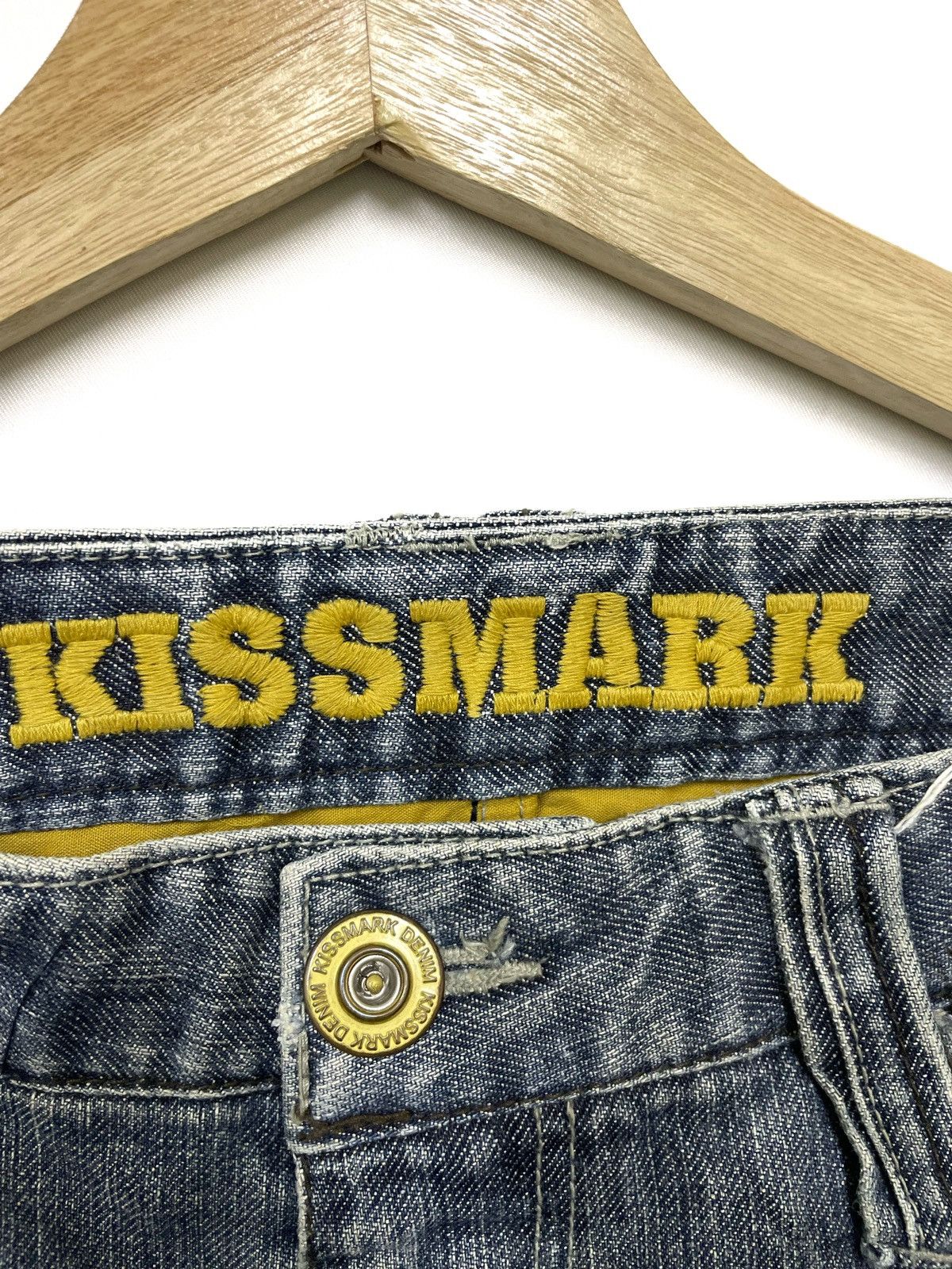 Vintage Y2K Kissmark Military Denim cargo Size US 36 / EU 52 - 8 Thumbnail