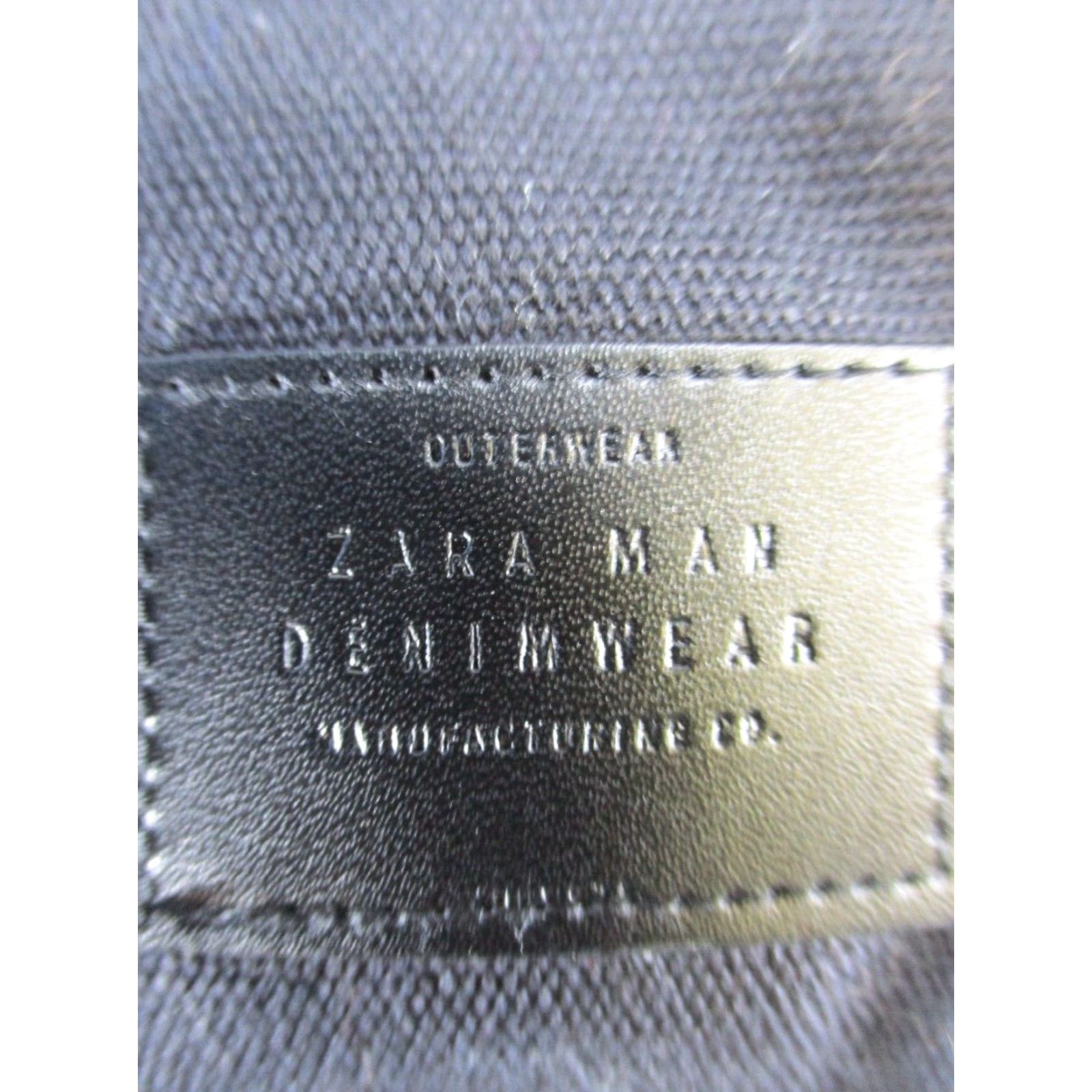 Zara Zara Jacket Mens Medium Black Puffer Insulated Denim Wear Size US M / EU 48-50 / 2 - 5 Thumbnail