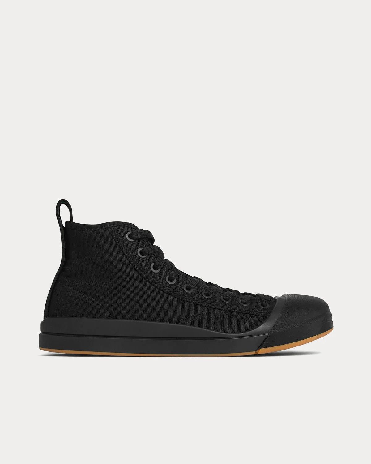 Bottega Veneta o1w1db10225 Vulcan Hi-Top Sneakers in Black Size US 9 / EU 42 - 1 Thumbnail