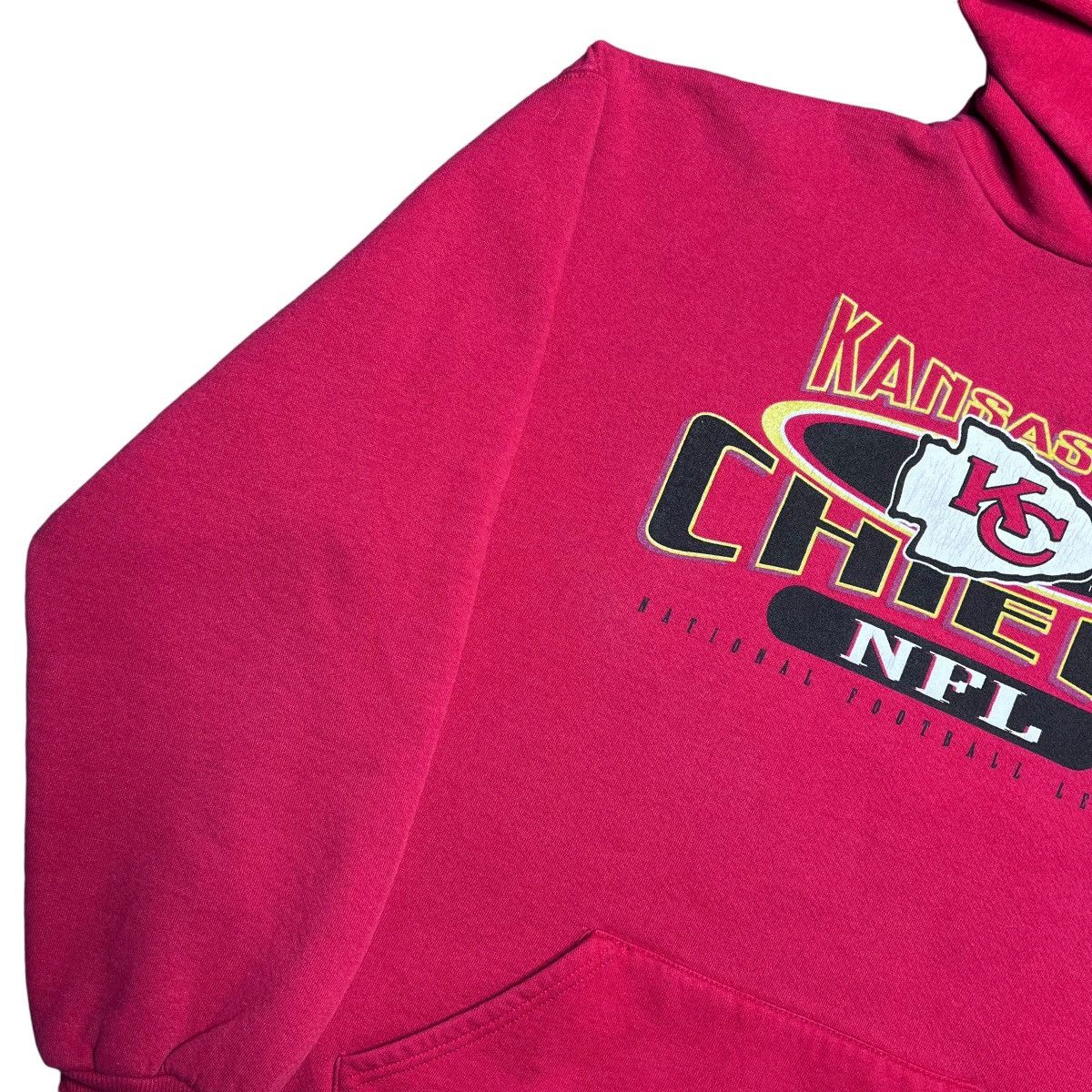 Logo Athletic × NFL × Vintage 1996 NFL Kansas City Chiefs Logo Athletic Chalkline Hoodie Size US XL / EU 56 / 4 - 14 Thumbnail