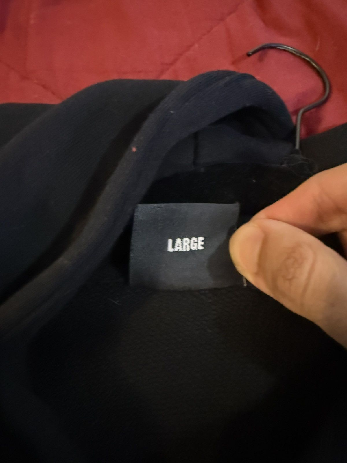 Revenge Revenge red logo hoodie Size US L / EU 52-54 / 3 - 4 Thumbnail