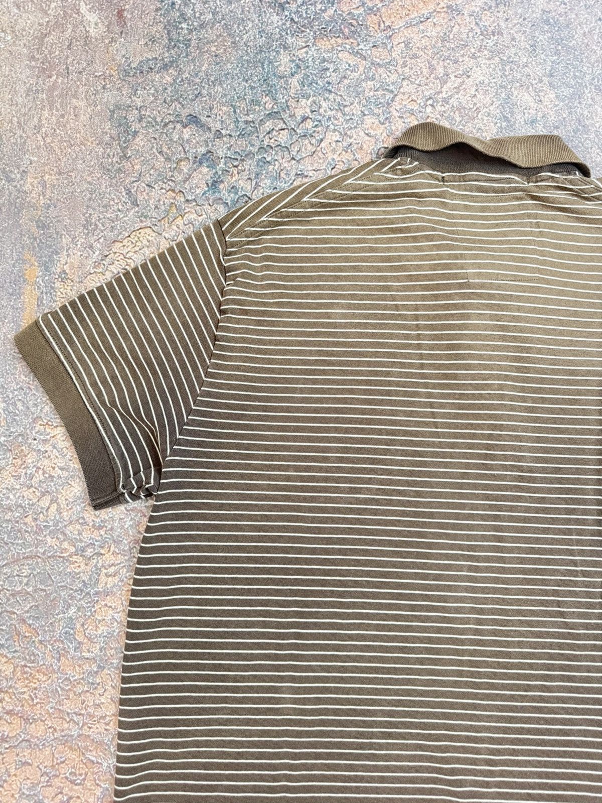 Stone Island Stone island denims Vintage T Shirt Polo Small Logo striped Size US L / EU 52-54 / 3 - 14 Thumbnail