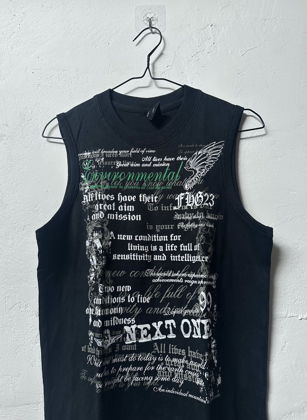 If Six Was Nine Japanes Y2K Bay Leaf Gothic Punk Style Size US S / EU 44-46 / 1 - 3 Thumbnail