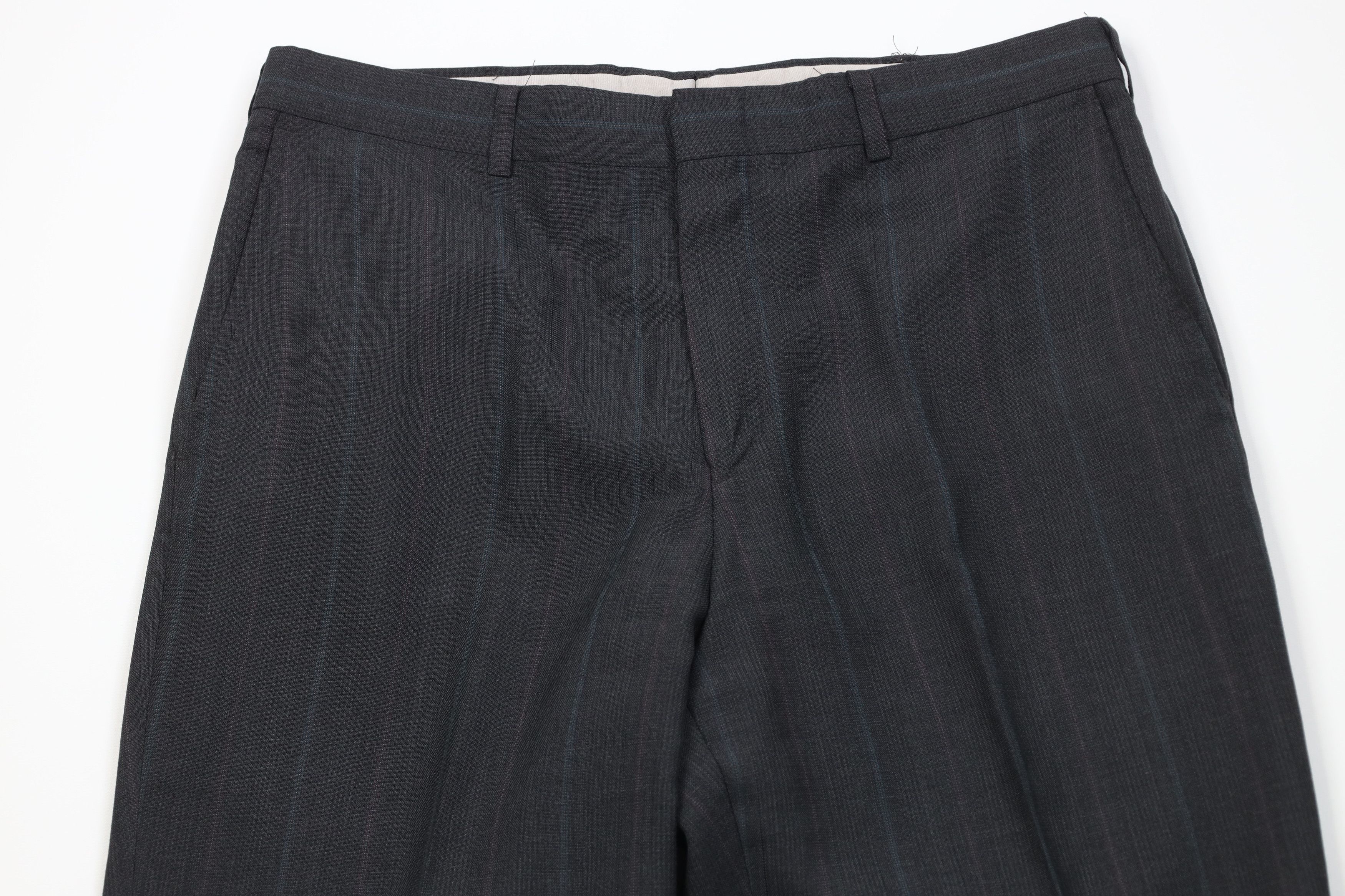 Vintage Vintage 90s Streetwear Striped Wide Leg Chino Pants USA Size US 32 / EU 48 - 2 Thumbnail