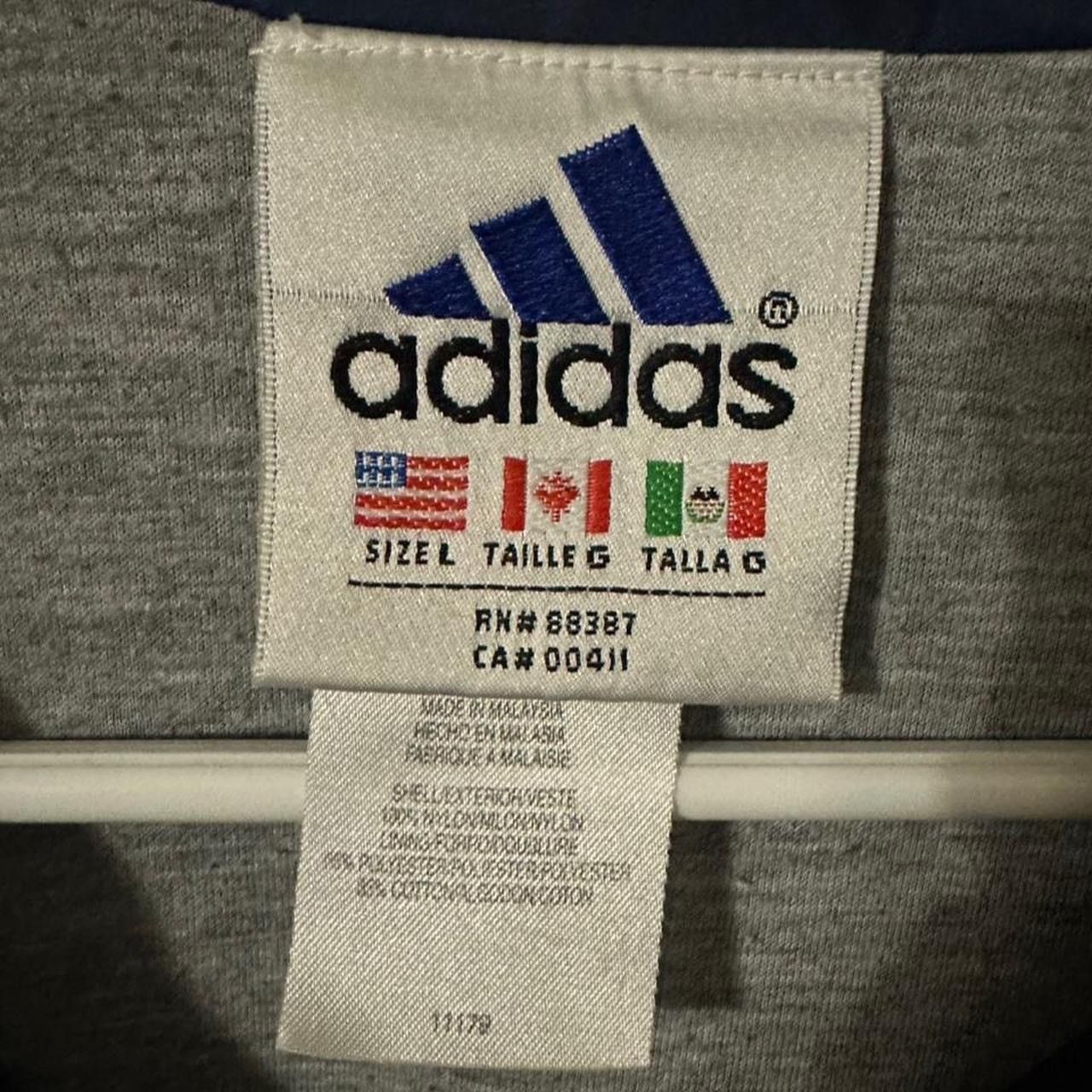 Adidas Vintage Adidas Jacket Size US L / EU 52-54 / 3 - 3 Thumbnail