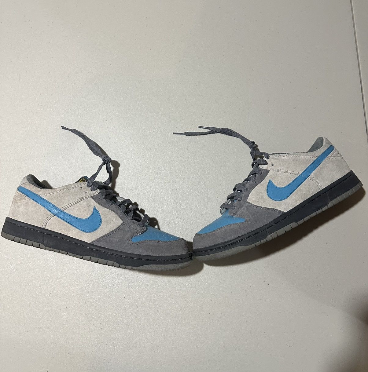 Nike 2006 Nike Dunk Low CL Neutral Gray Aqua Size US 9.5 / EU 42-43 - 1 Thumbnail