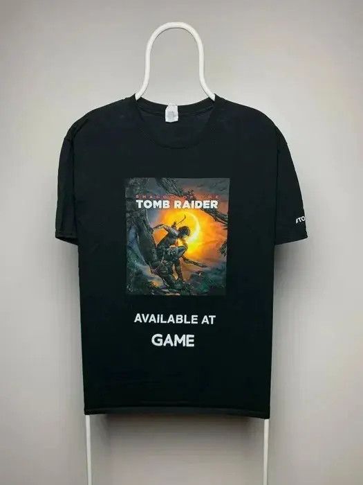 Band Tees Tomb raider T-shirt game tee vintage size XL big logo Size US XL / EU 56 / 4 - 1 Thumbnail