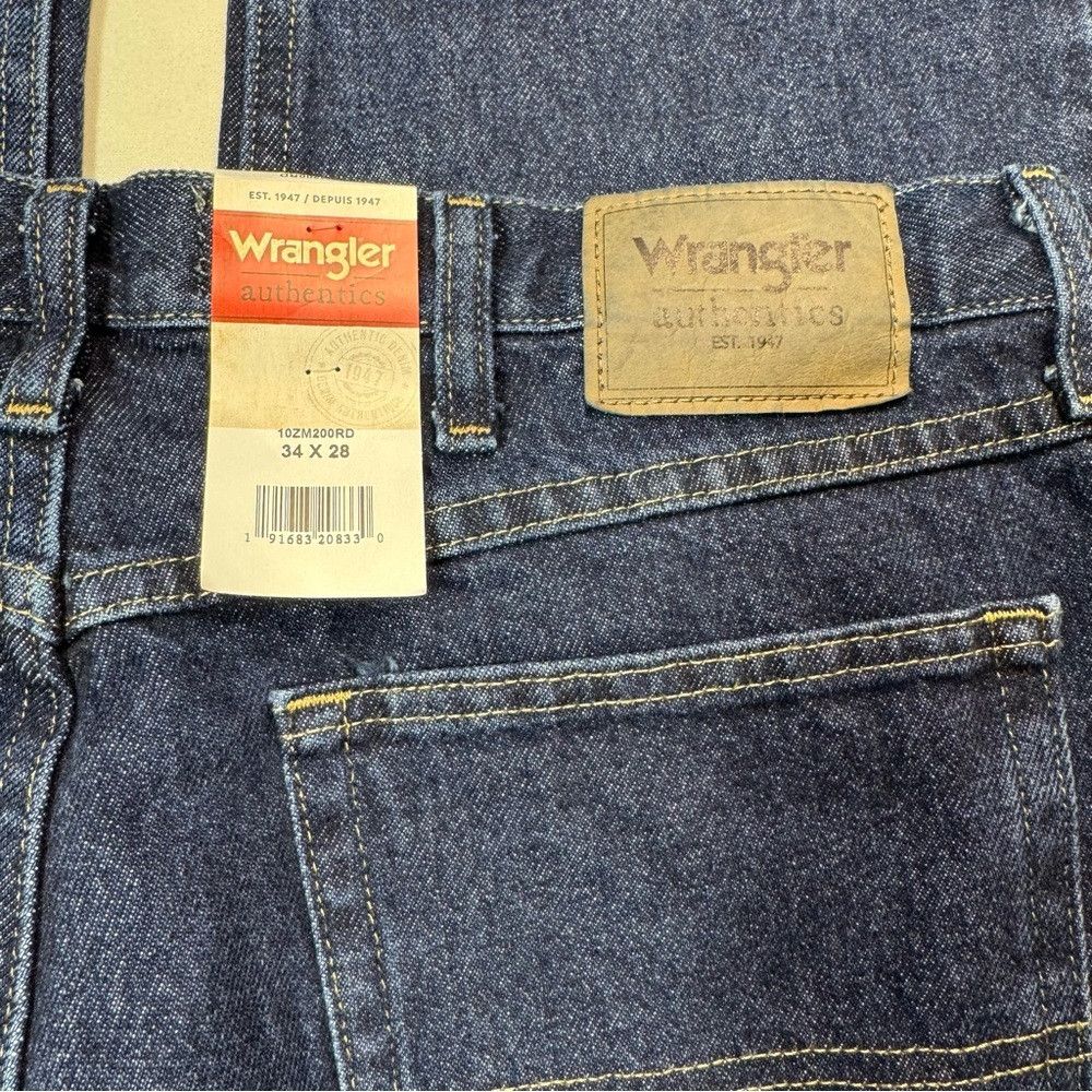 Wrangler NWT New Wrangler Authentics Regular Fit Jeans 10ZM200RD Siz Size US 34 / EU 50 - 7 Thumbnail
