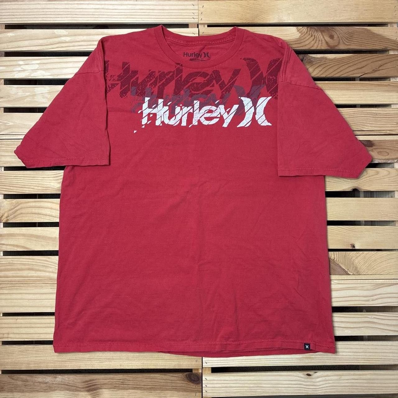 Hurley Hurley Red Y2K Surf Tee Size XL | Grailed