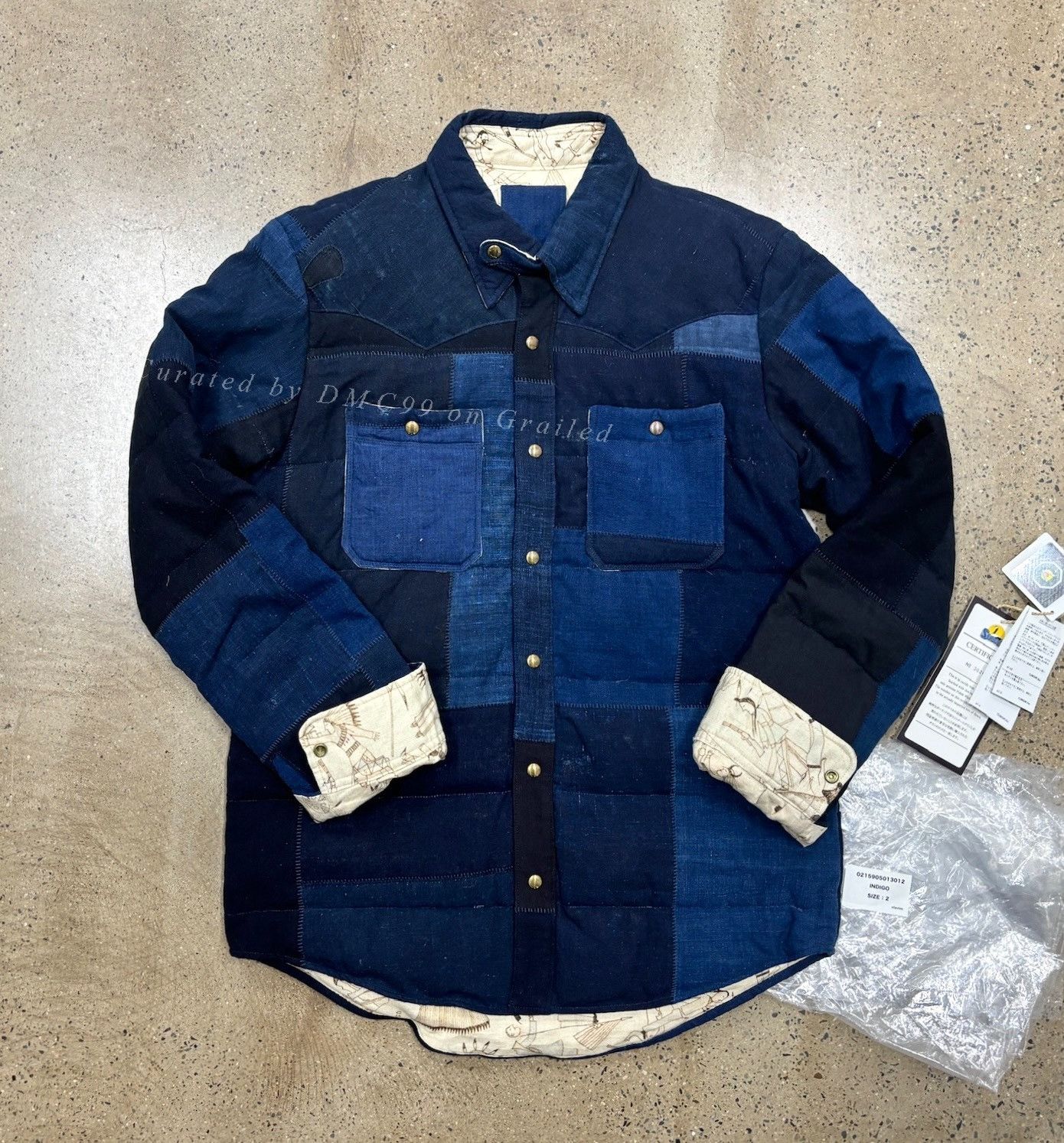 Visvim Visvim ICT Kerchief Down JKT Kofu Size US M / EU 48-50 / 2 - 1 Thumbnail