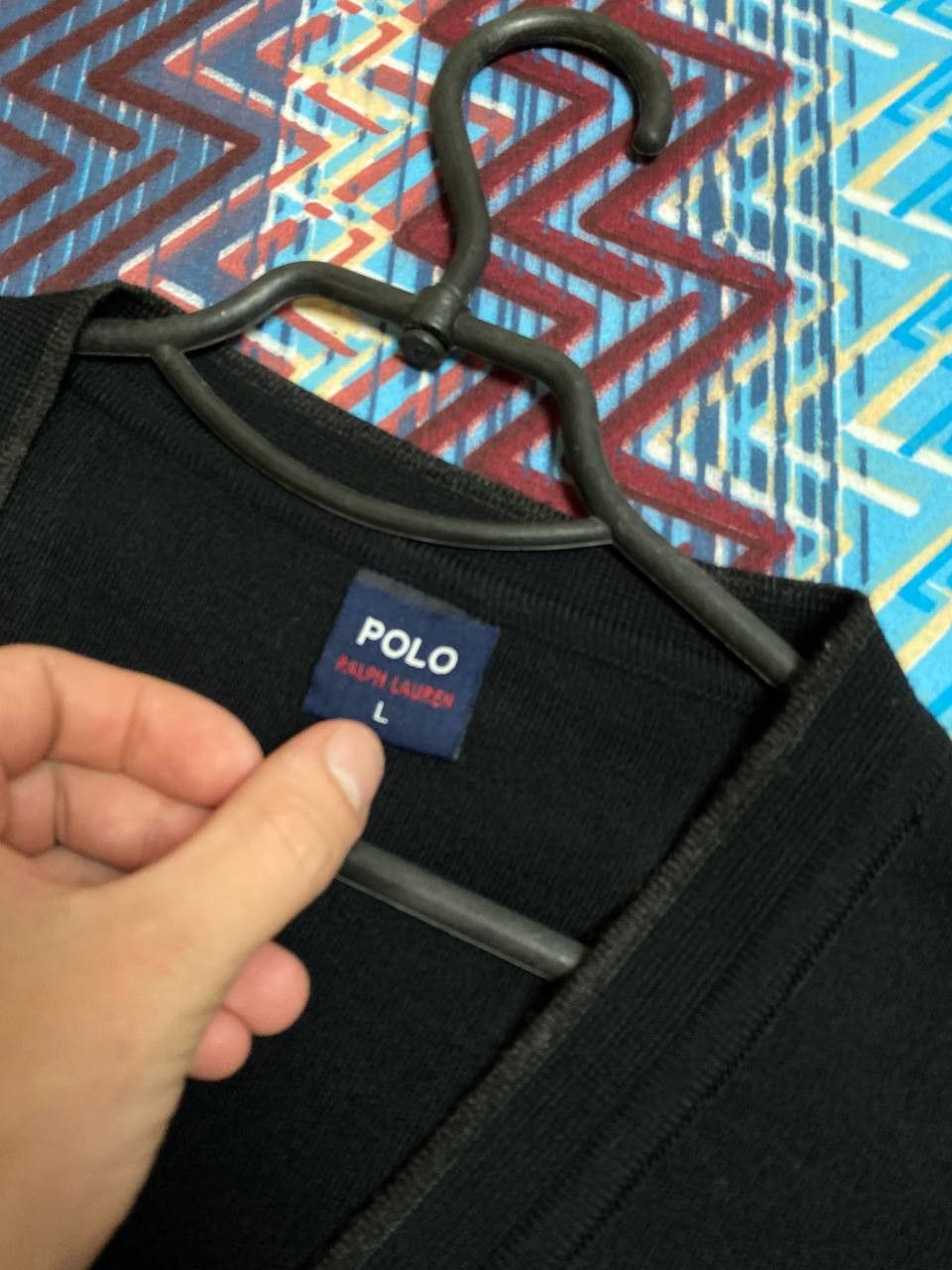 Polo Ralph Lauren × Ralph Lauren Sport × Vintage Polo Ralph Lauren Knit Cardigan Sweater Button Up Size US L / EU 52-54 / 3 - 2 Thumbnail