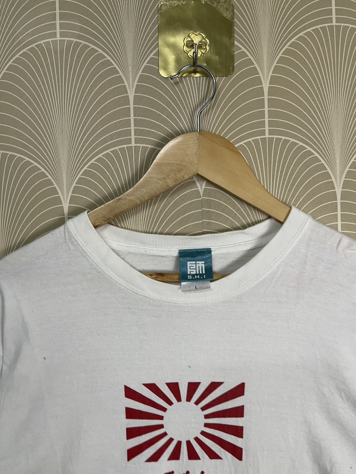 Japanese Brand × Vintage VINTAGE JAPANESE FLAG TEES RARE DESIGN Size US L / EU 52-54 / 3 - 5 Thumbnail