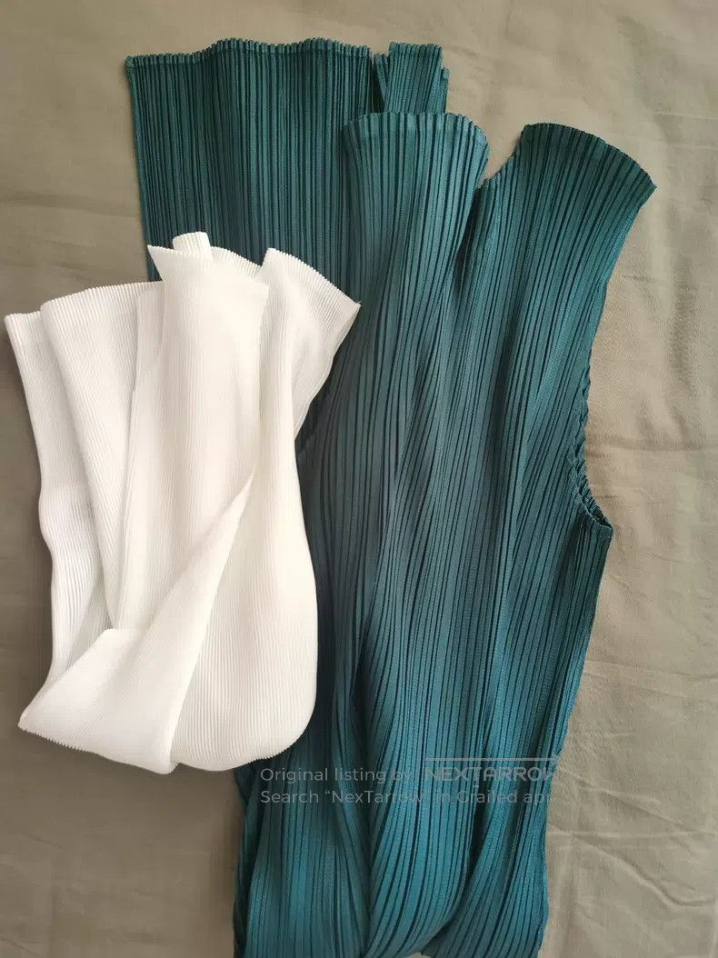 Issey Miyake Issey Miyake Ruched Crew Neck Long Top Size L / US 10 / IT 46 - 5 Thumbnail