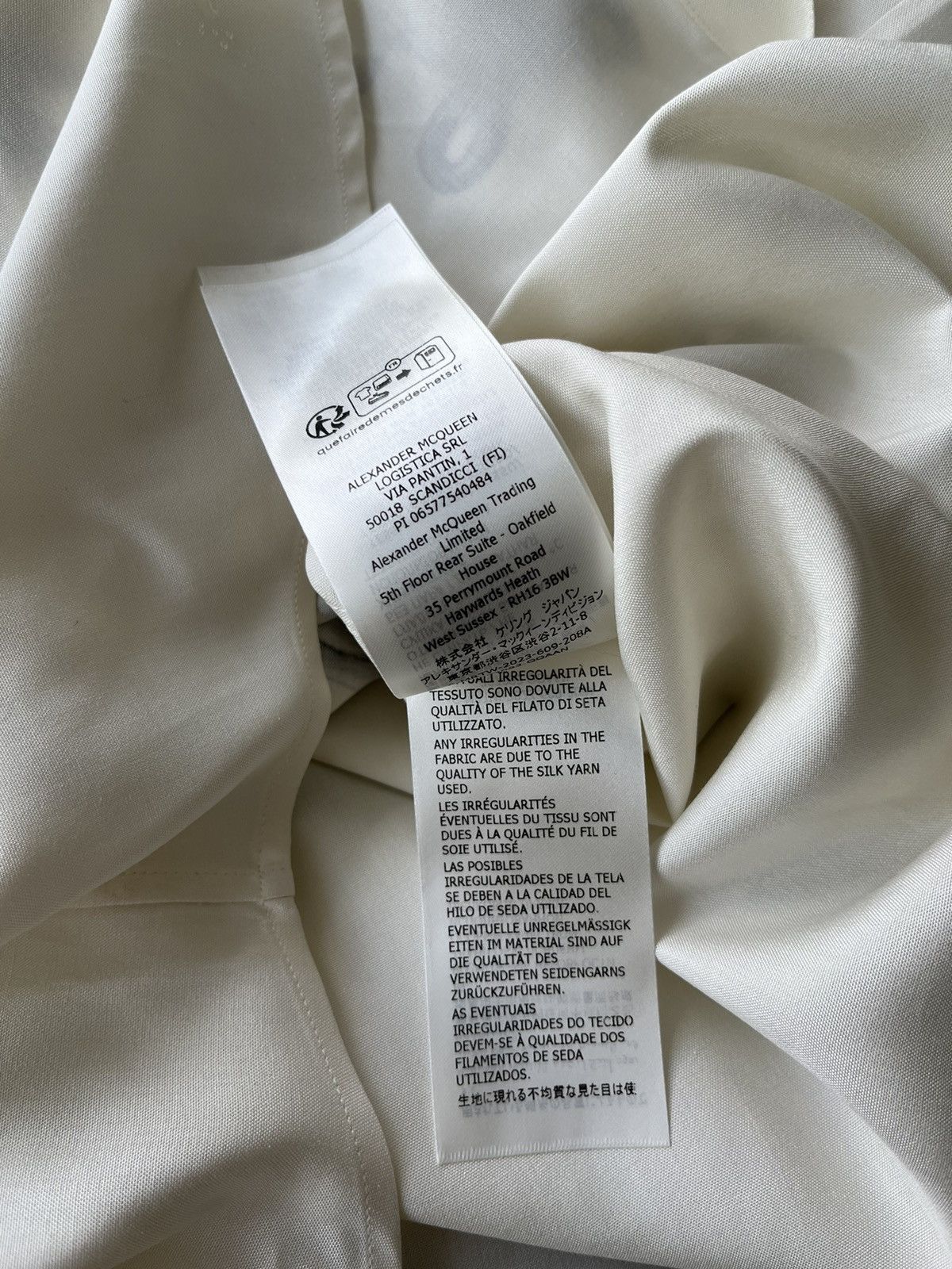 Alexander McQueen × MCQ × McQ Alexander McQueen Rare $1,800 Alexander McQueen Super Runway Celebrity Shirt Size US XL / EU 56 / 4 - 17 Thumbnail