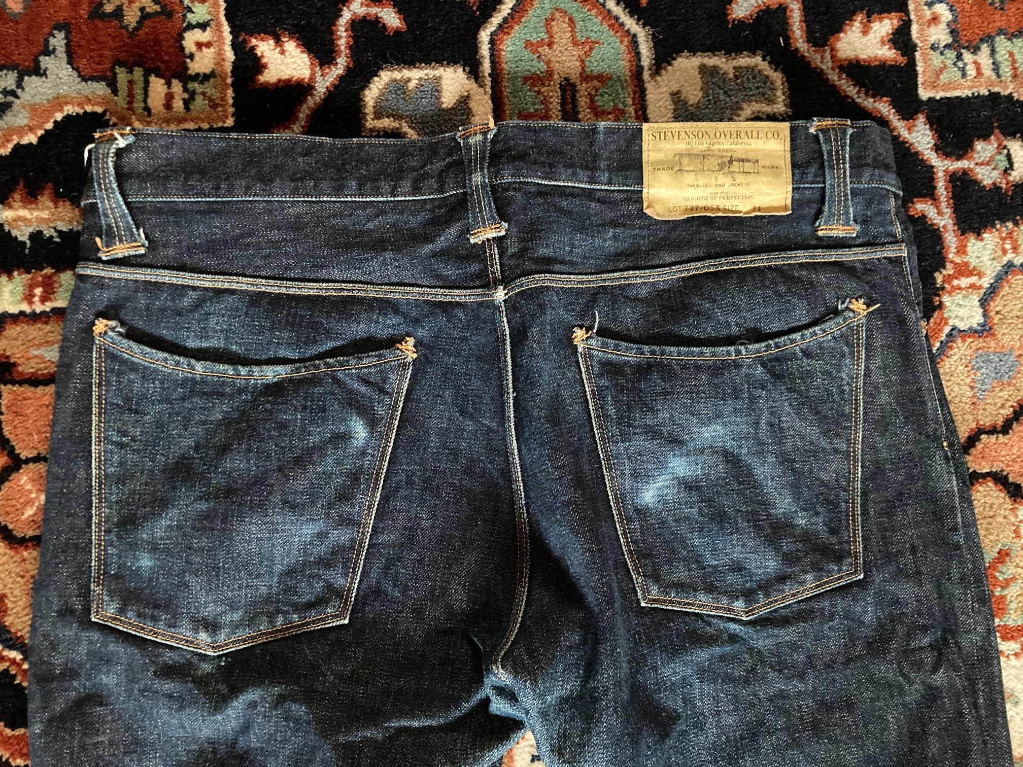 Stevenson Overall Co. Stevenson Overall 727 La Jolla denim jeans Size US 34 / EU 50 - 4 Thumbnail