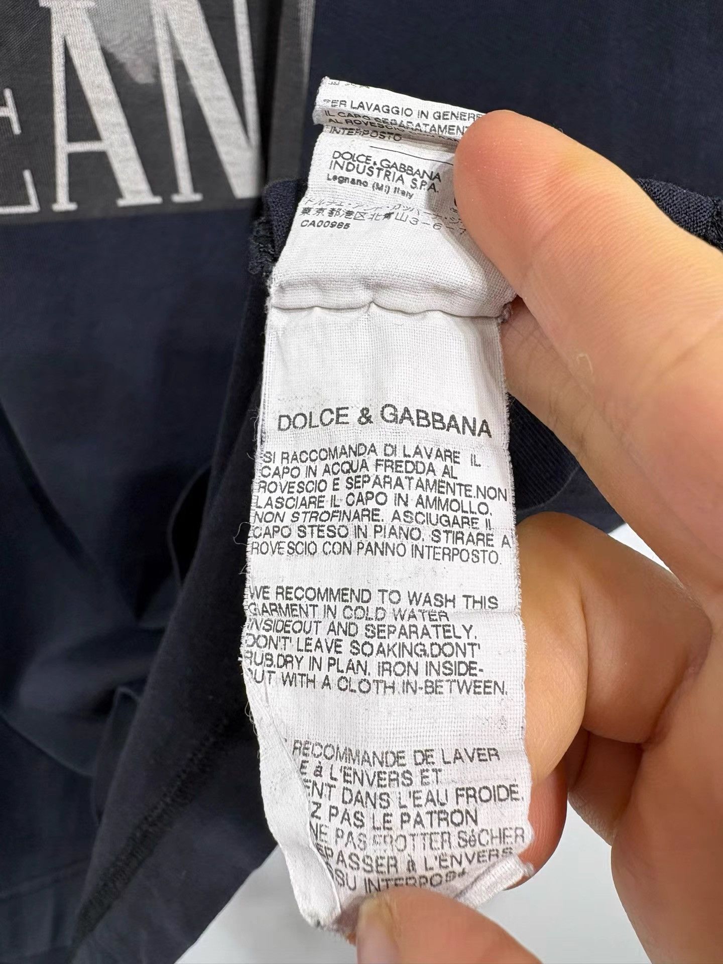 Dolce & Gabbana Dolce & Gabbana Men's Short Sleeve T-shirt K29 Size US M / EU 48-50 / 2 - 6 Thumbnail
