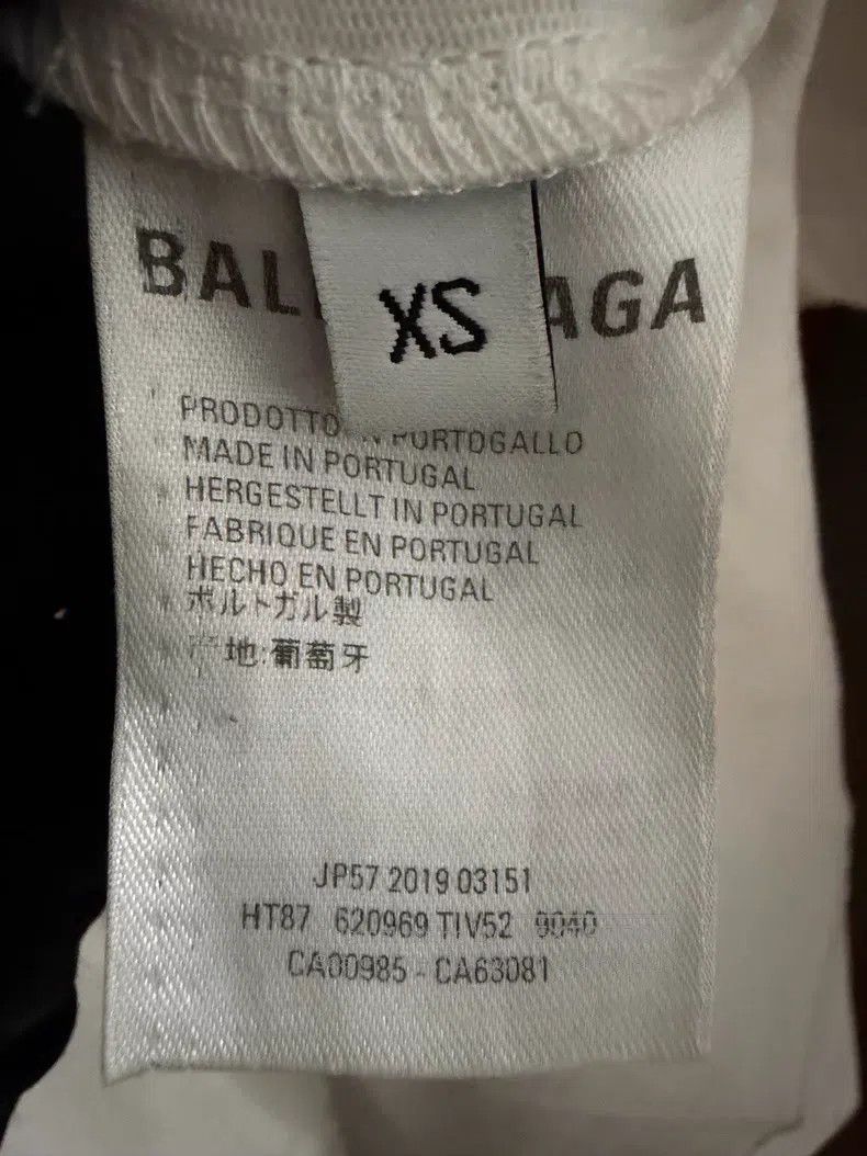 Balenciaga Coca-Cola Wave Logo Short Sleeve T-Shirt