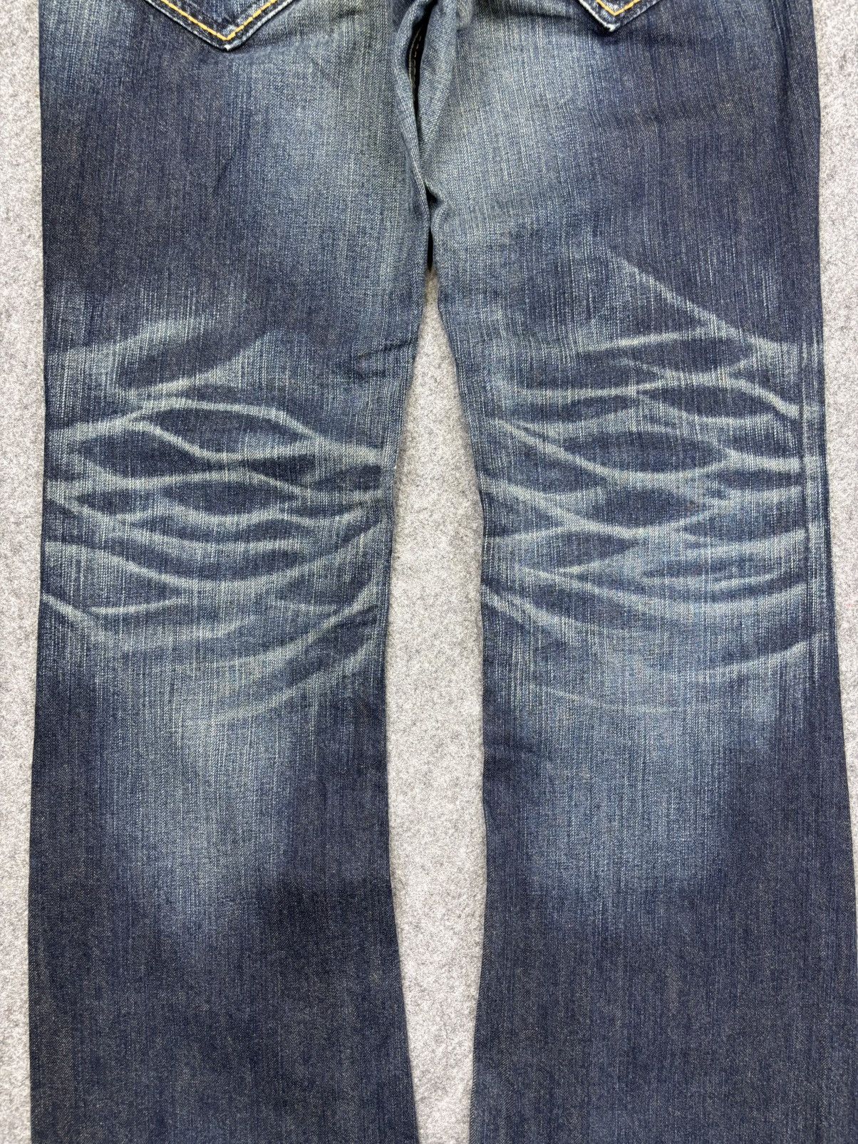 Edwin 💥Flare💥Edwin Westerner Style Sick Fades Flare Denim F833 Size US 32 / EU 48 - 10 Thumbnail