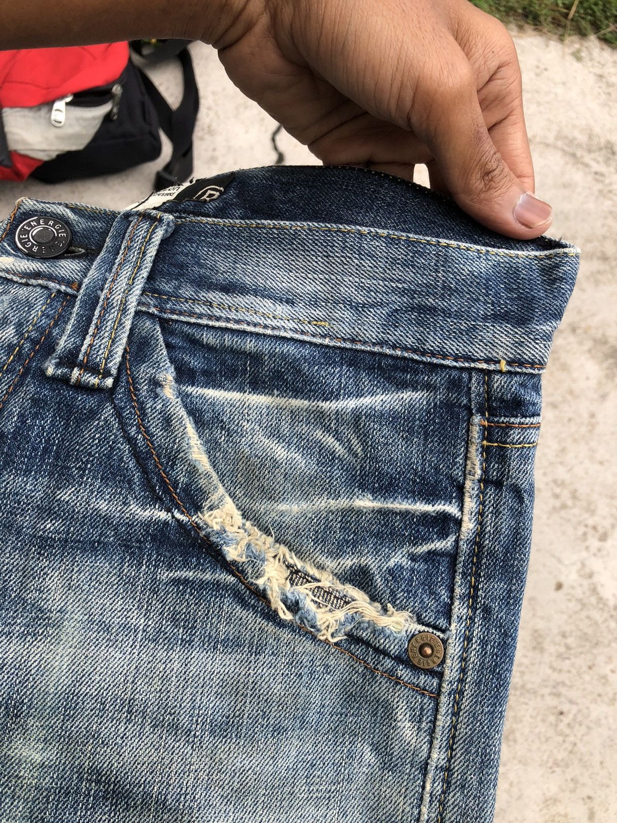 Energie VTGE ENERGIE KIRK Distressed Denim Size US 31 - 4 Thumbnail