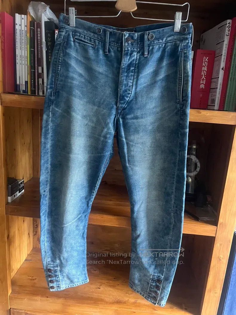 RRL Ralph Lauren RRL Ralph Lauren Washed denim horse pants with overalls Size US 30 / EU 46 - 2 Thumbnail