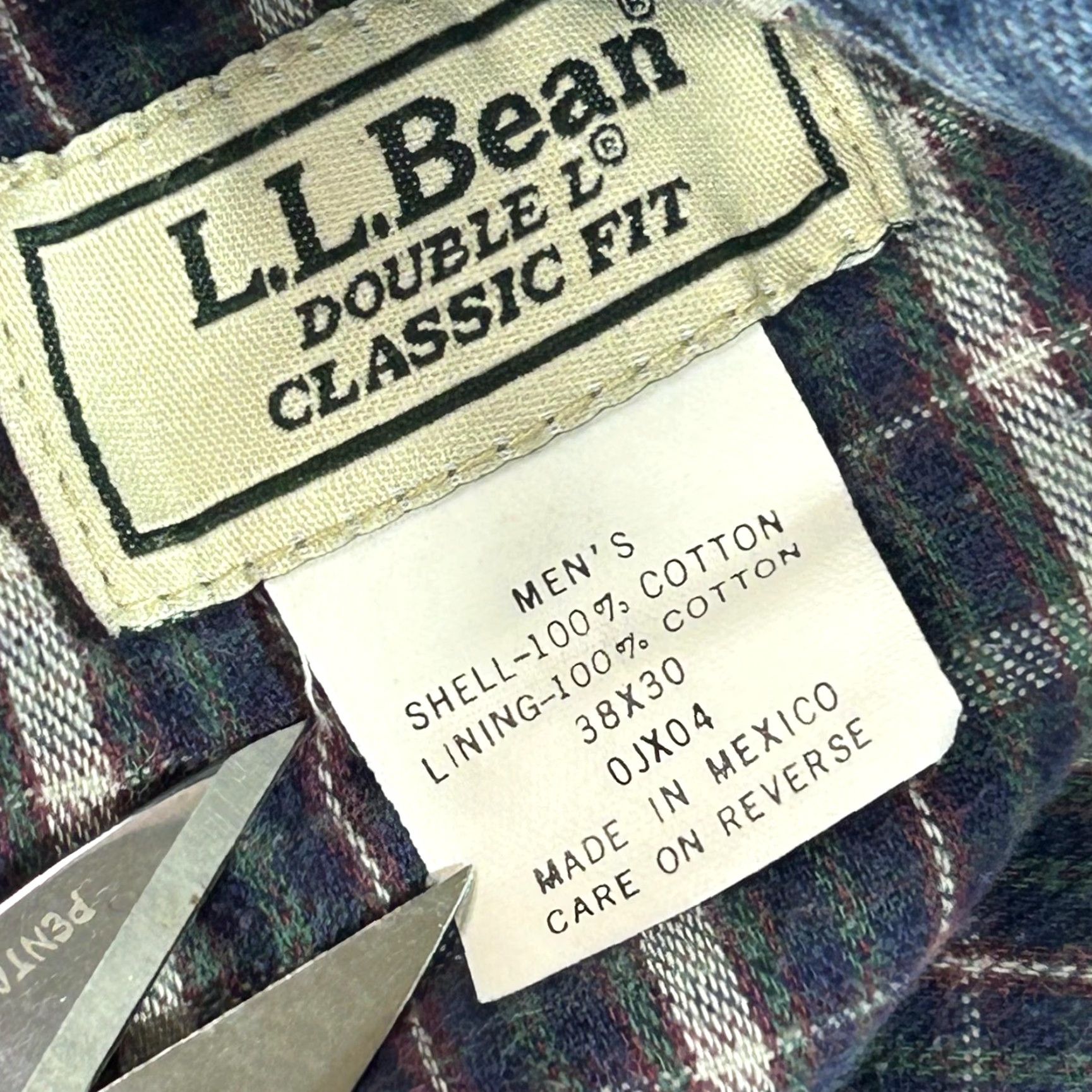 Vintage VINTAGE L.L. Bean Double L Classic Fit Jeans Mens 38x30 Blue Size US 38 / EU 54 - 5 Thumbnail
