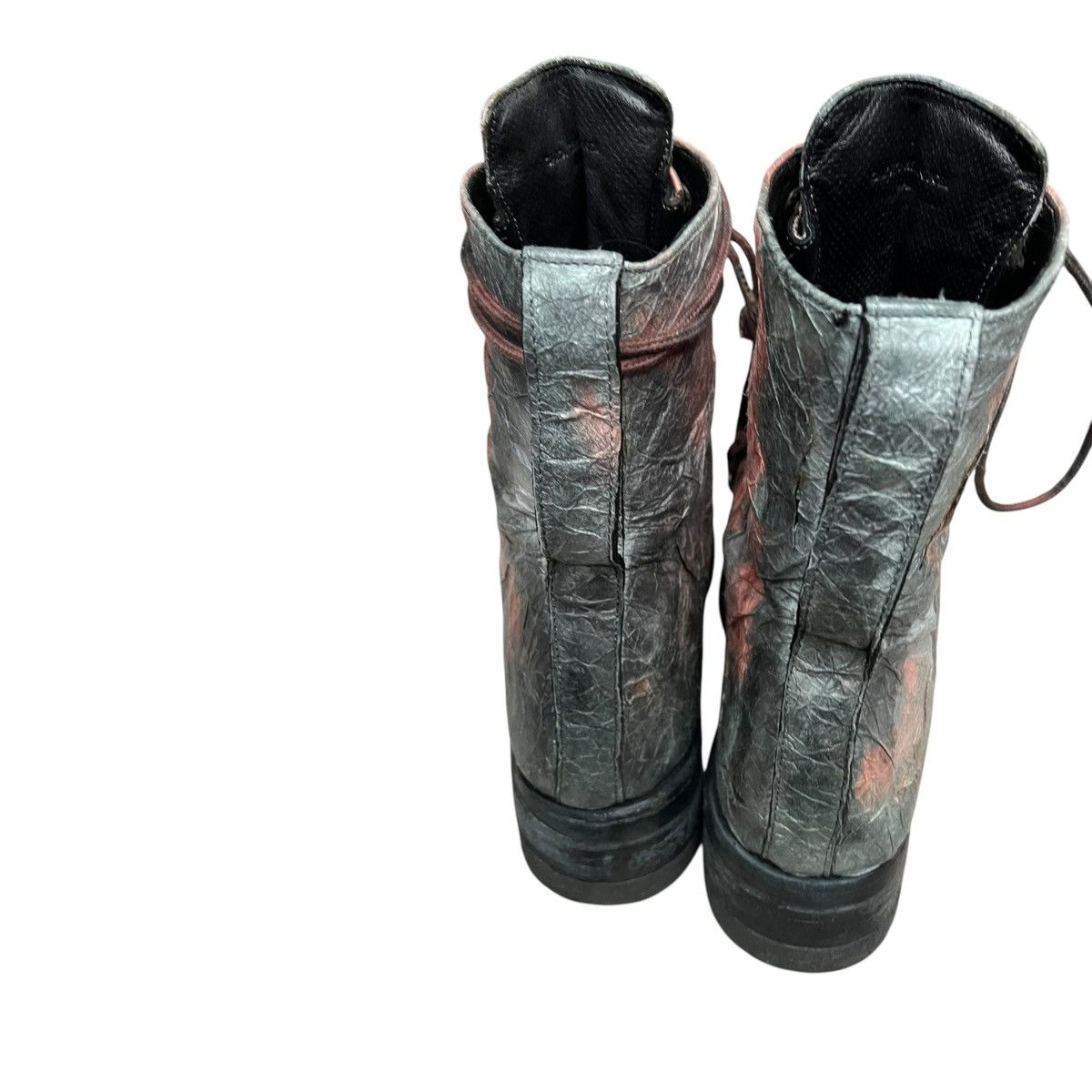 Carol Christian Poell Ccp paper dart combat boots Size US 10 / EU 43 - 5 Thumbnail
