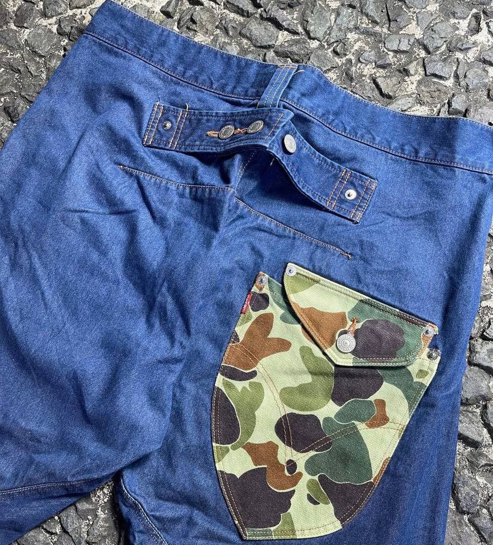 Junya Watanabe × Levi's JW MAN Eye - Levis SS19 3D Cut Camouflage Pocket Size US 34 / EU 50 - 2 Thumbnail