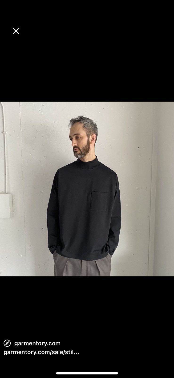 STILL BY HAND Still By Hand High Neck Longsleeve Made In Japan Size US M / EU 48-50 / 2 - 3 Thumbnail