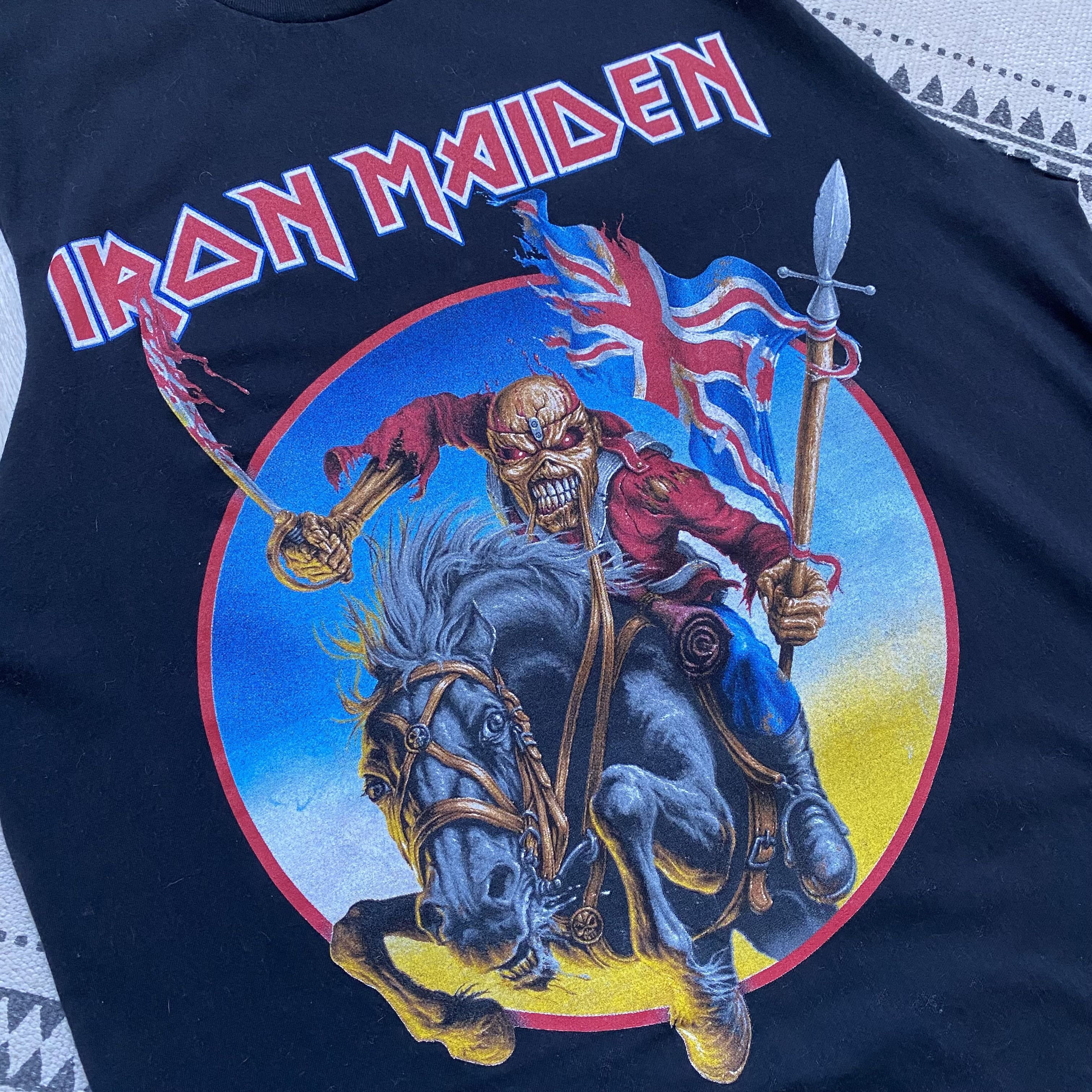 Band Tees 🎸 Vintage Iron Maiden Tour tee Rock Band Sleeveless Size US L / EU 52-54 / 3 - 8 Thumbnail