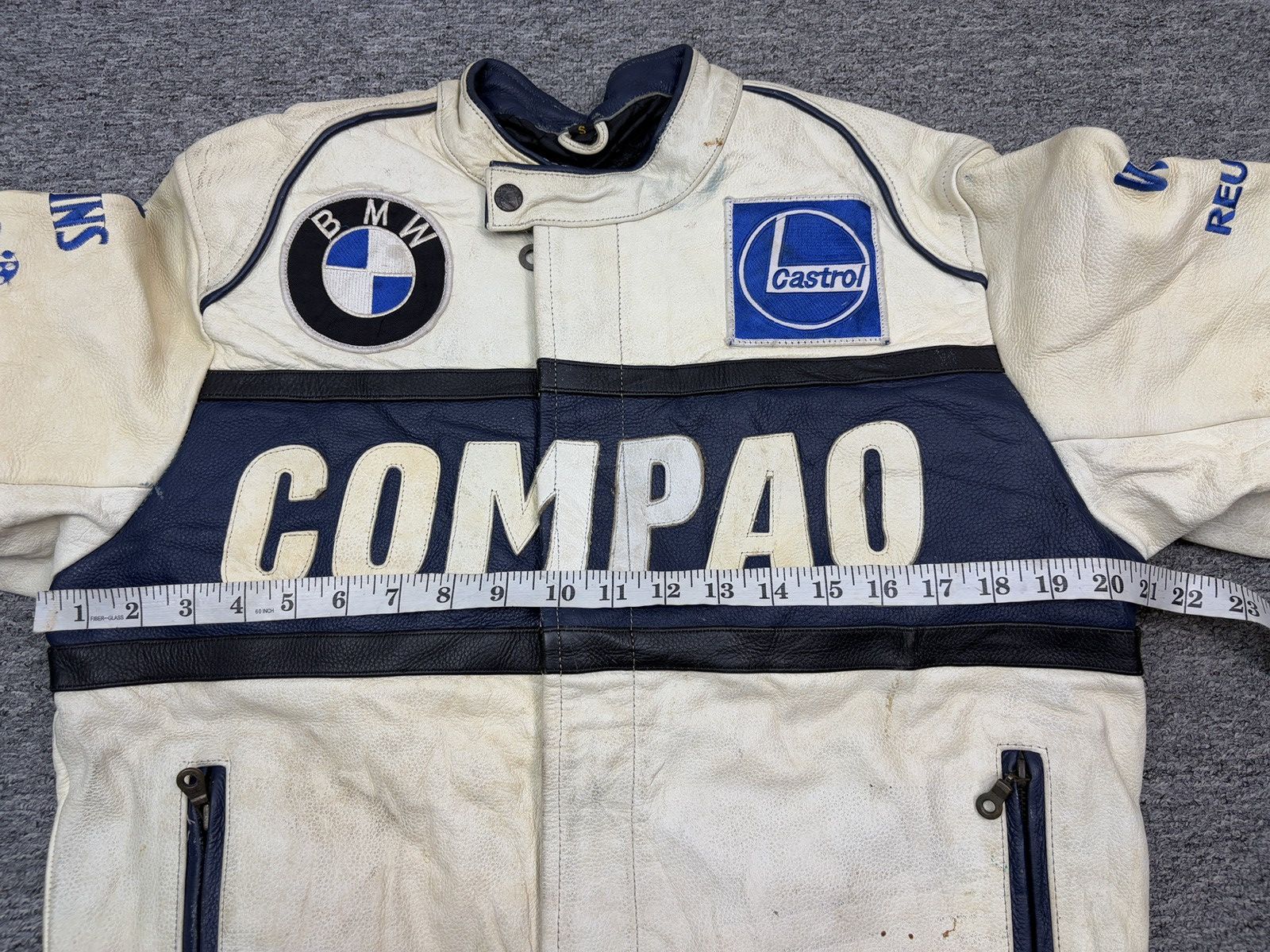 BMW Vintage BMW Leather Jacket Racing Biker Size US S / EU 44-46 / 1 - 17 Thumbnail