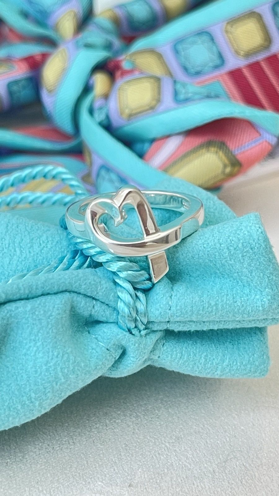 Tiffany & Co. Tiffany & Co. Open Heart Ring in Silver size 6 $300 NEW Size ONE SIZE - 14 Thumbnail