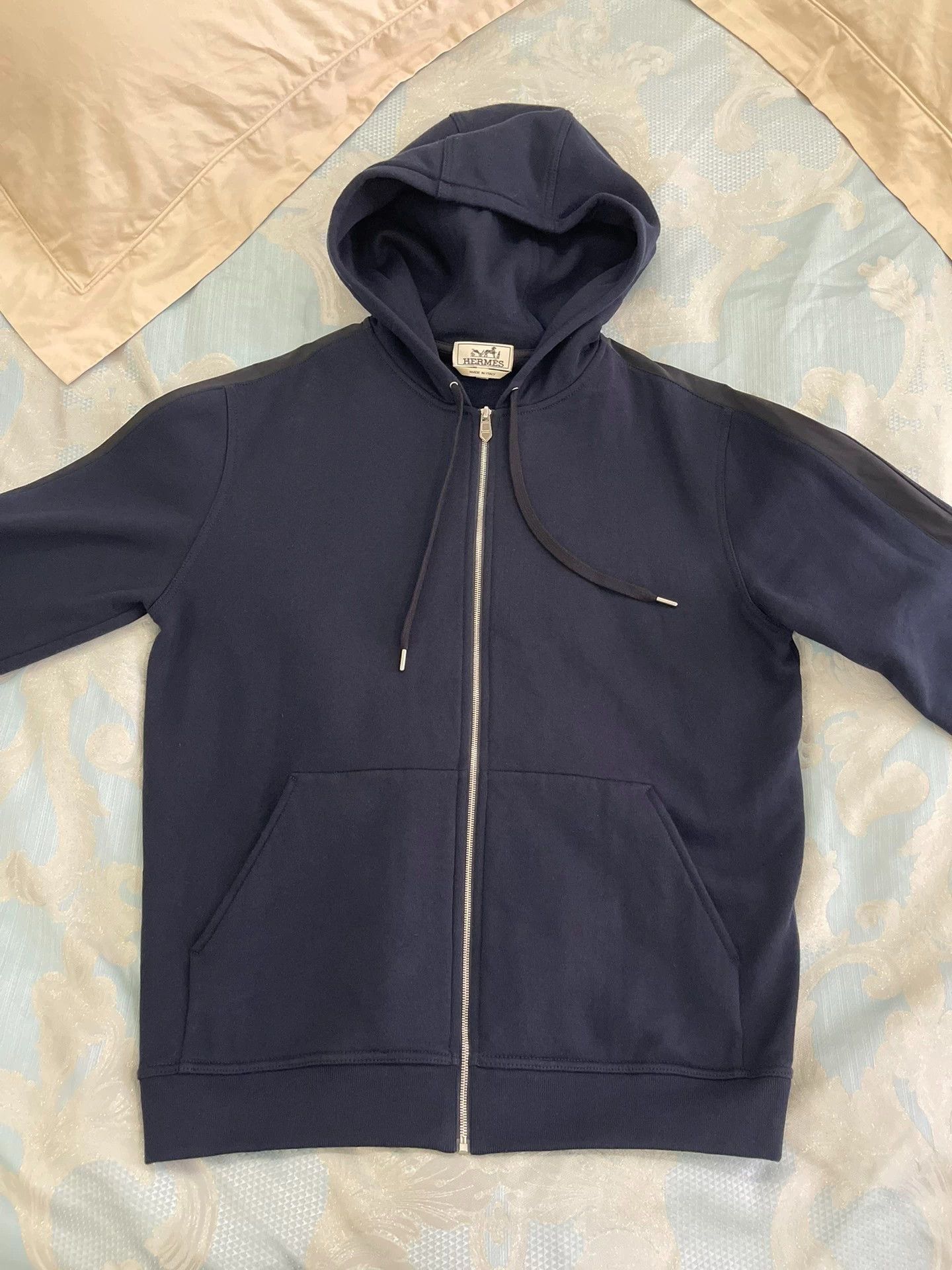 Hermes Hermès Fleece-Lined H-Sleeve Jacket M (New, Authentic) Size US M / EU 48-50 / 2 - 2 Thumbnail