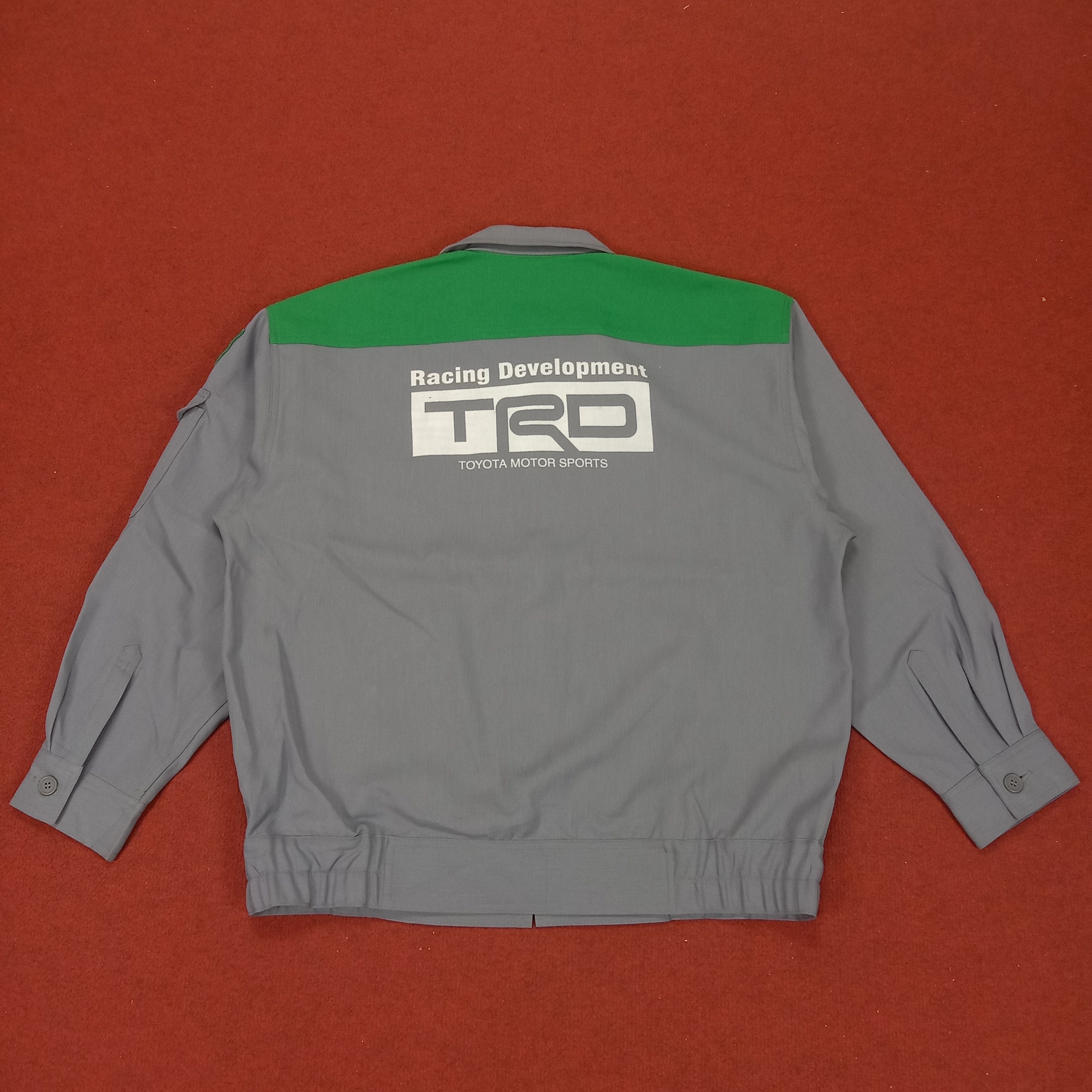 Japanese Brand TRD Toyota Motorsports Racing Workwear Style Custom jacket Size US XL / EU 56 / 4 - 1 Thumbnail