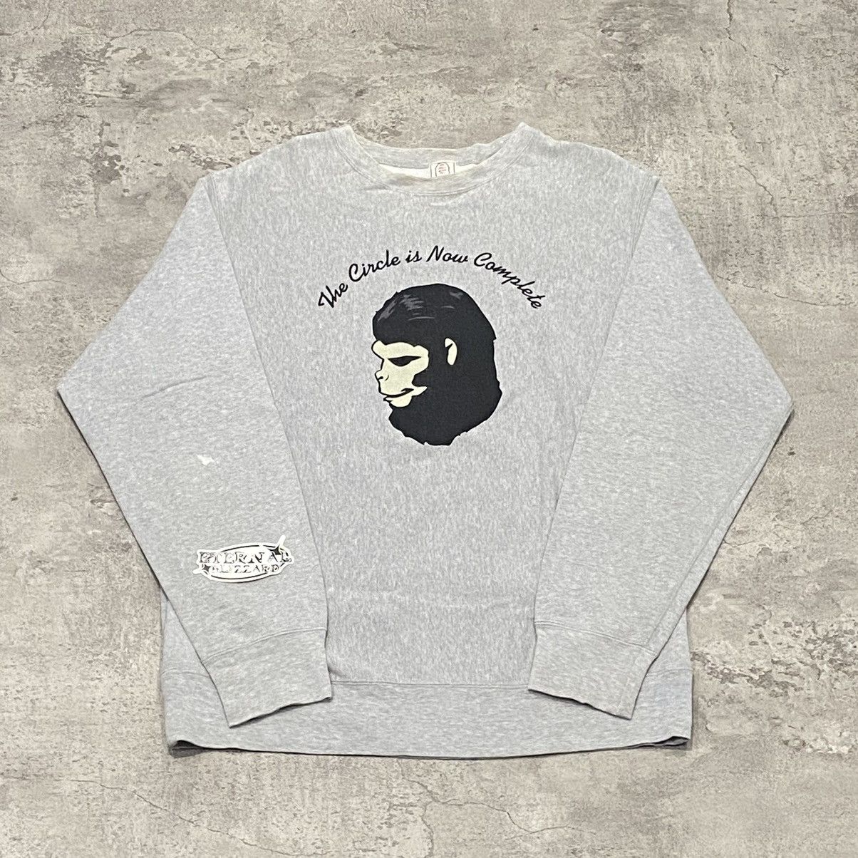 Bape Bape Ape Head Crewneck Size US M / EU 48-50 / 2 - 1 Thumbnail