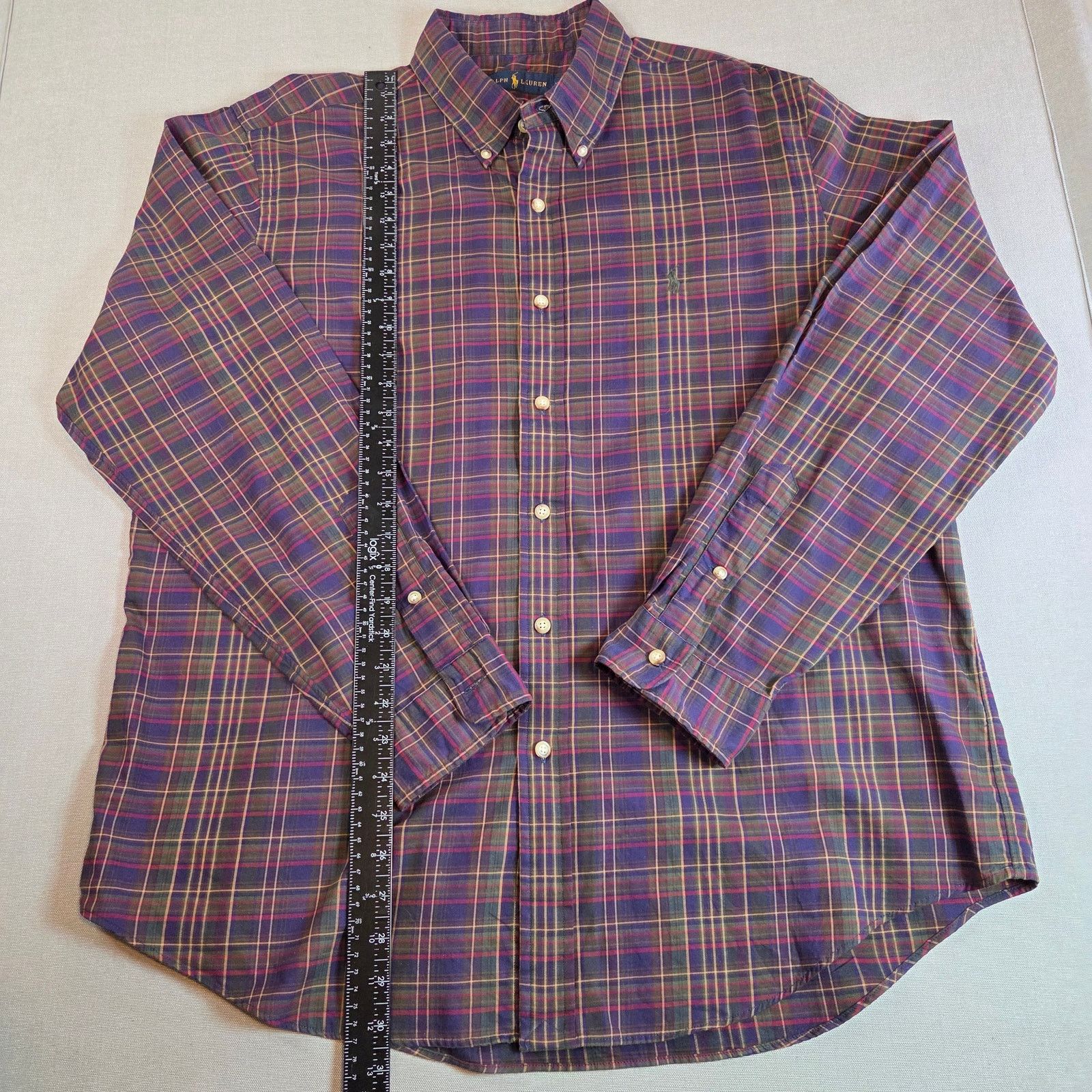 Polo Ralph Lauren Ralph Lauren Polo XL Cotton Plaid Button Down Shirt Size US XL / EU 56 / 4 - 6 Thumbnail