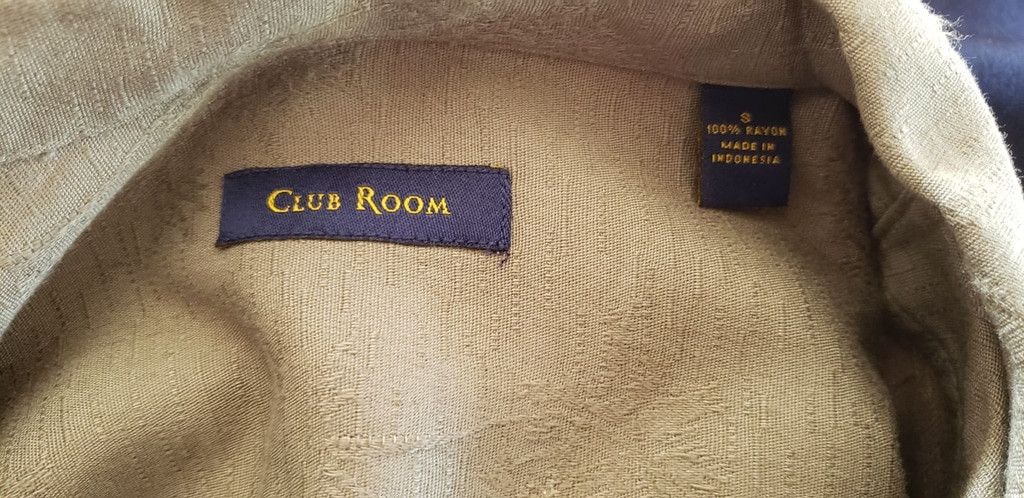 Club Room Guayabera shirt Size US S / EU 44-46 / 1 - 4 Thumbnail
