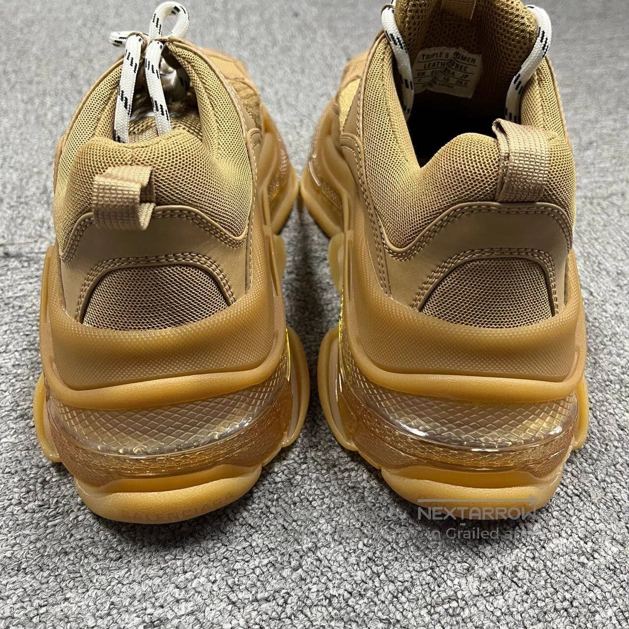 Balenciaga Balenciaga Brown shock-absorbing, anti-slip, wear-resistan Size US 7 / EU 40 - 3 Thumbnail