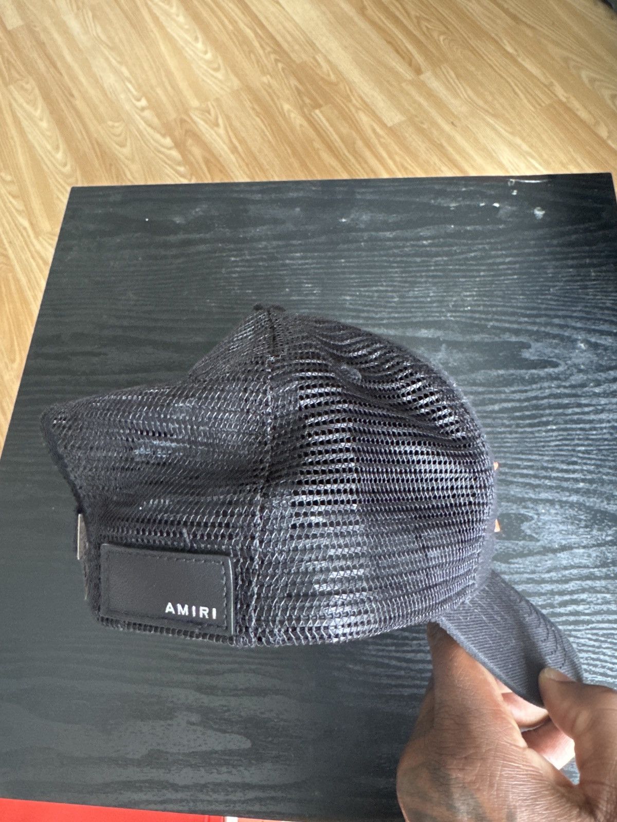 Amiri Amiri black and orange 3 star cap Size ONE SIZE - 5 Thumbnail