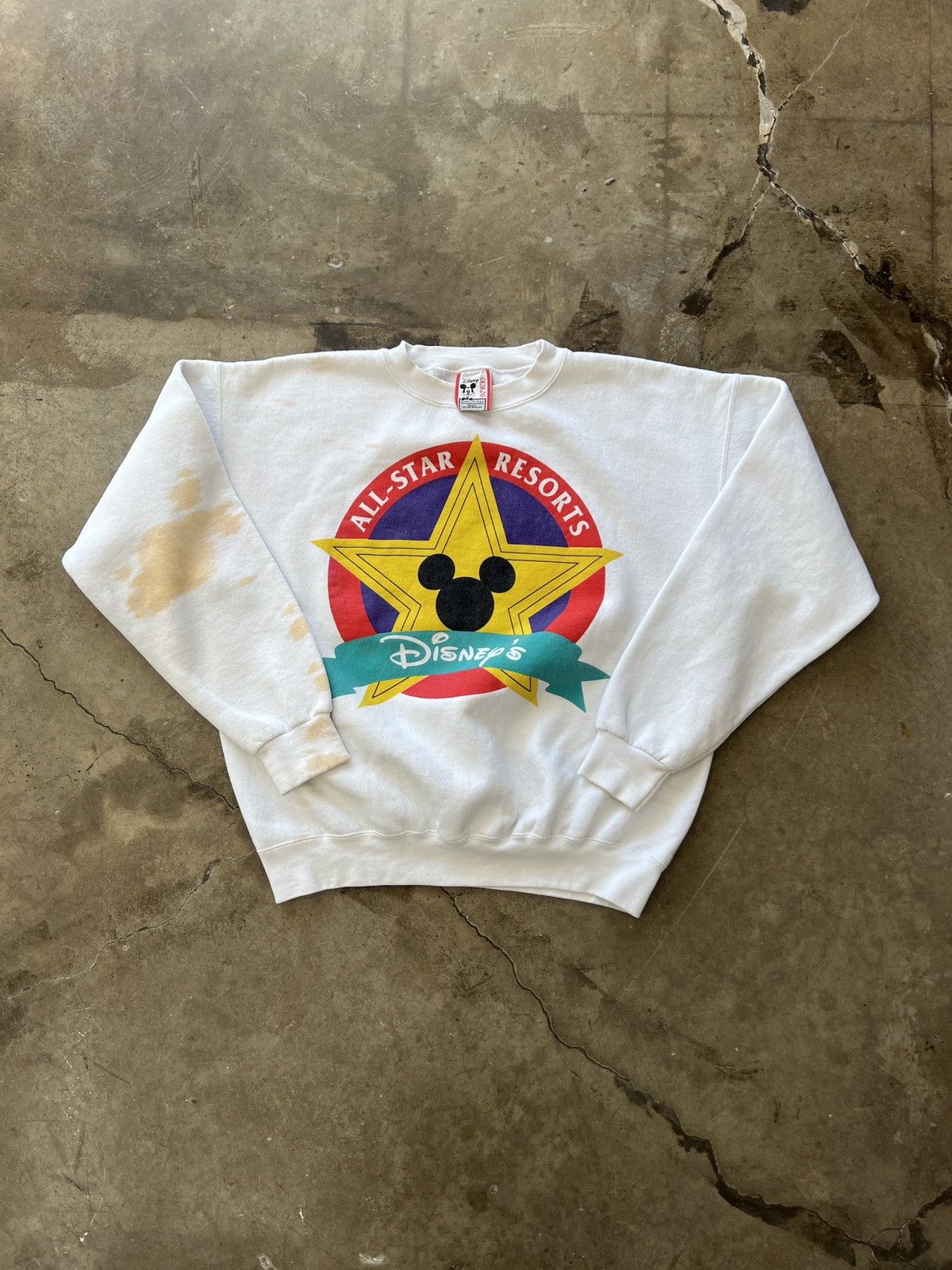 Disney × Vintage Vintage All-Star Resorts Disney Crewneck Small Size US S / EU 44-46 / 1 - 2 Thumbnail