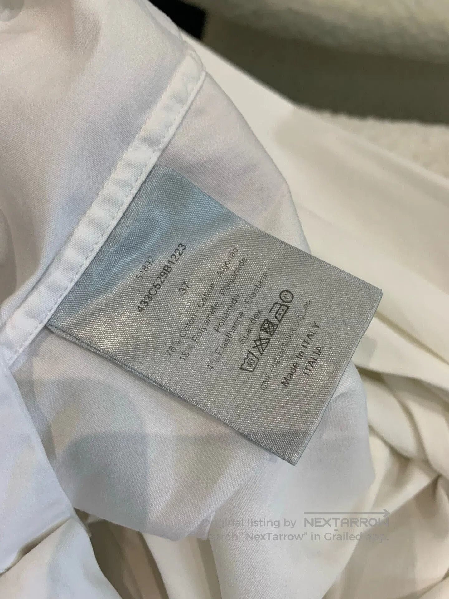 Dior Dior 23SS Bee White Shirt. Size US S / EU 44-46 / 1 - 6 Thumbnail