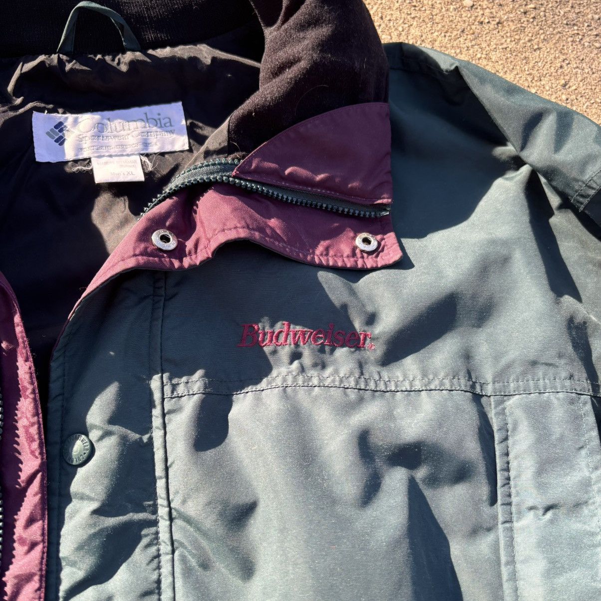 Budweiser RARE Columbia x Budweiser jacket with lining Size US XL / EU 56 / 4 - 5 Thumbnail
