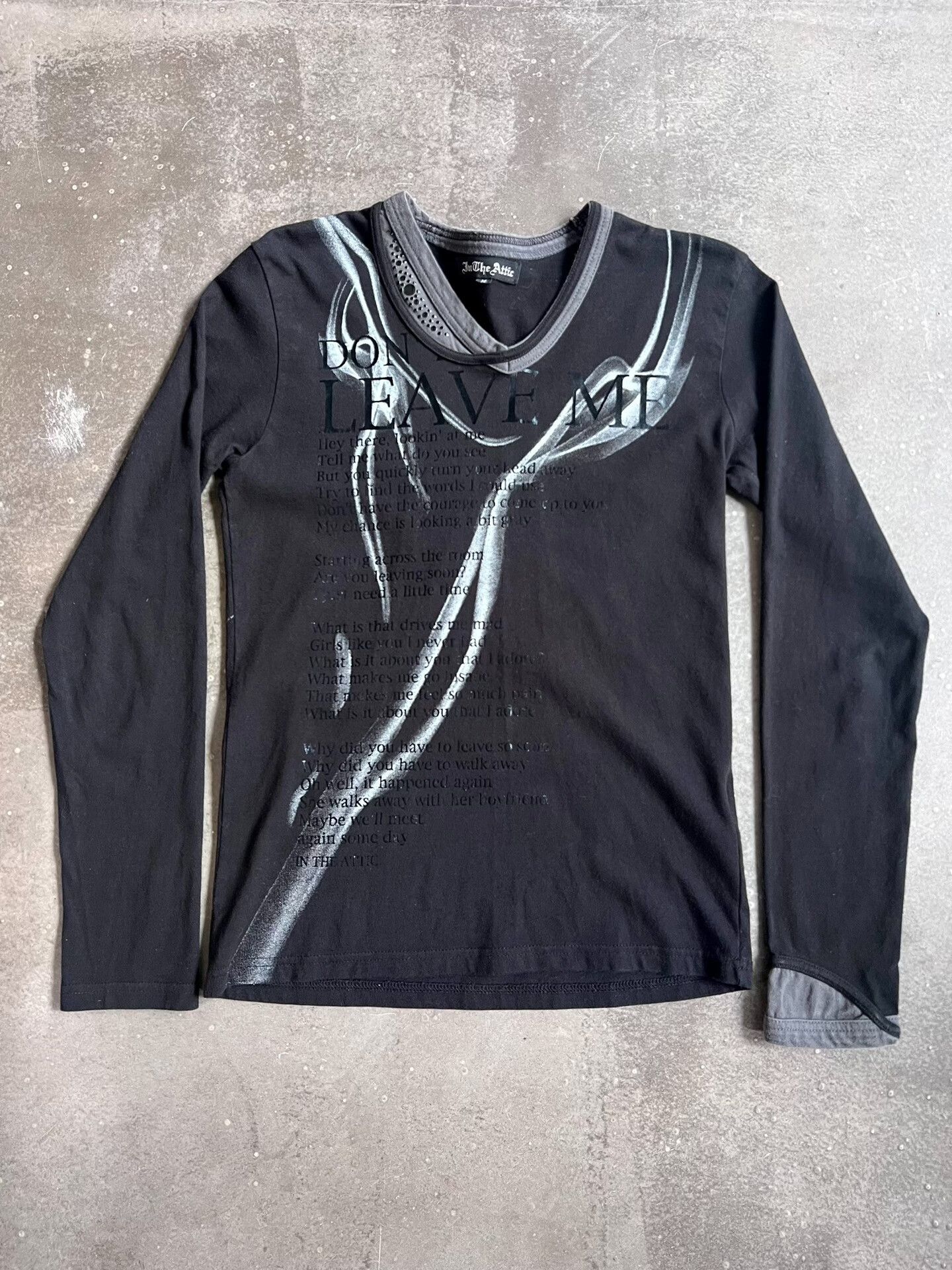 In The Attic In The Attic Long Sleeve Graphic Top Size M / US 6-8 / IT 42-44 - 1 Thumbnail
