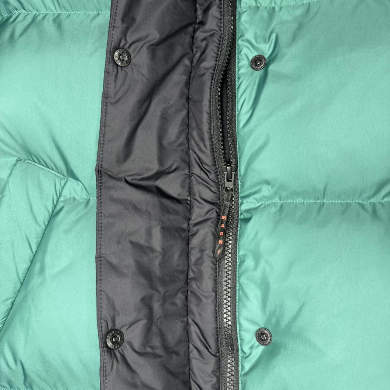 Marni Stylish Marni Green & Black Puffer Vest - Size M Size US M / EU 48-50 / 2 - 3 Thumbnail